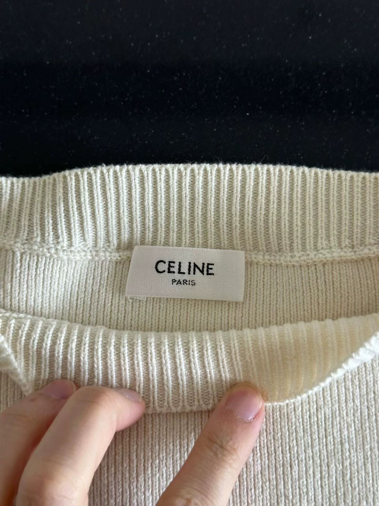 Celine Celine striped logo sweater M Size M / US 6-8 / IT 42-44 - 3 Thumbnail