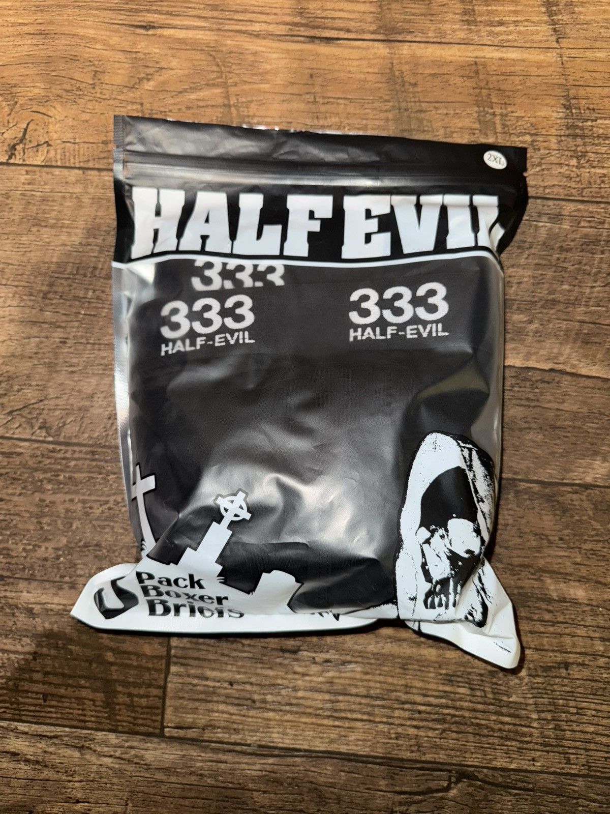 Half Evil Half Evil 333 Boxer Briefs 3 Pack 2XL Size 38 - 1 Thumbnail