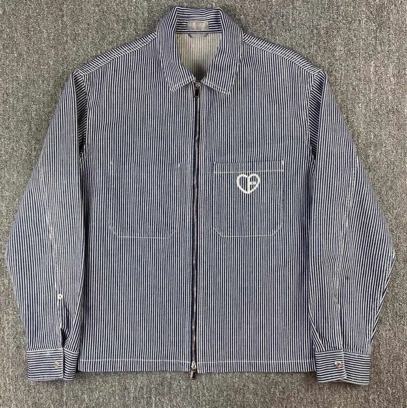 Dior Dior Blue Cotton Women's Jacket 0089 Size L / US 10 / IT 46 - 1 Thumbnail