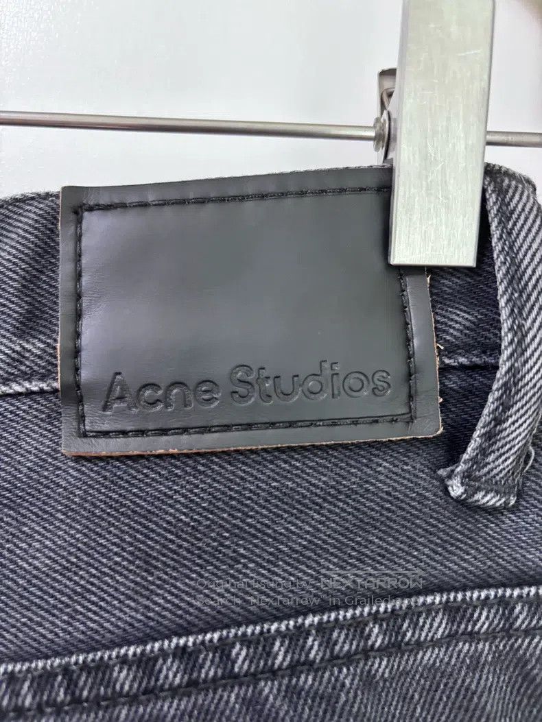 Acne Studios Acne Studios High-Waist Straight-Leg Slightly Flared Jeans Size US 27 - 3 Thumbnail