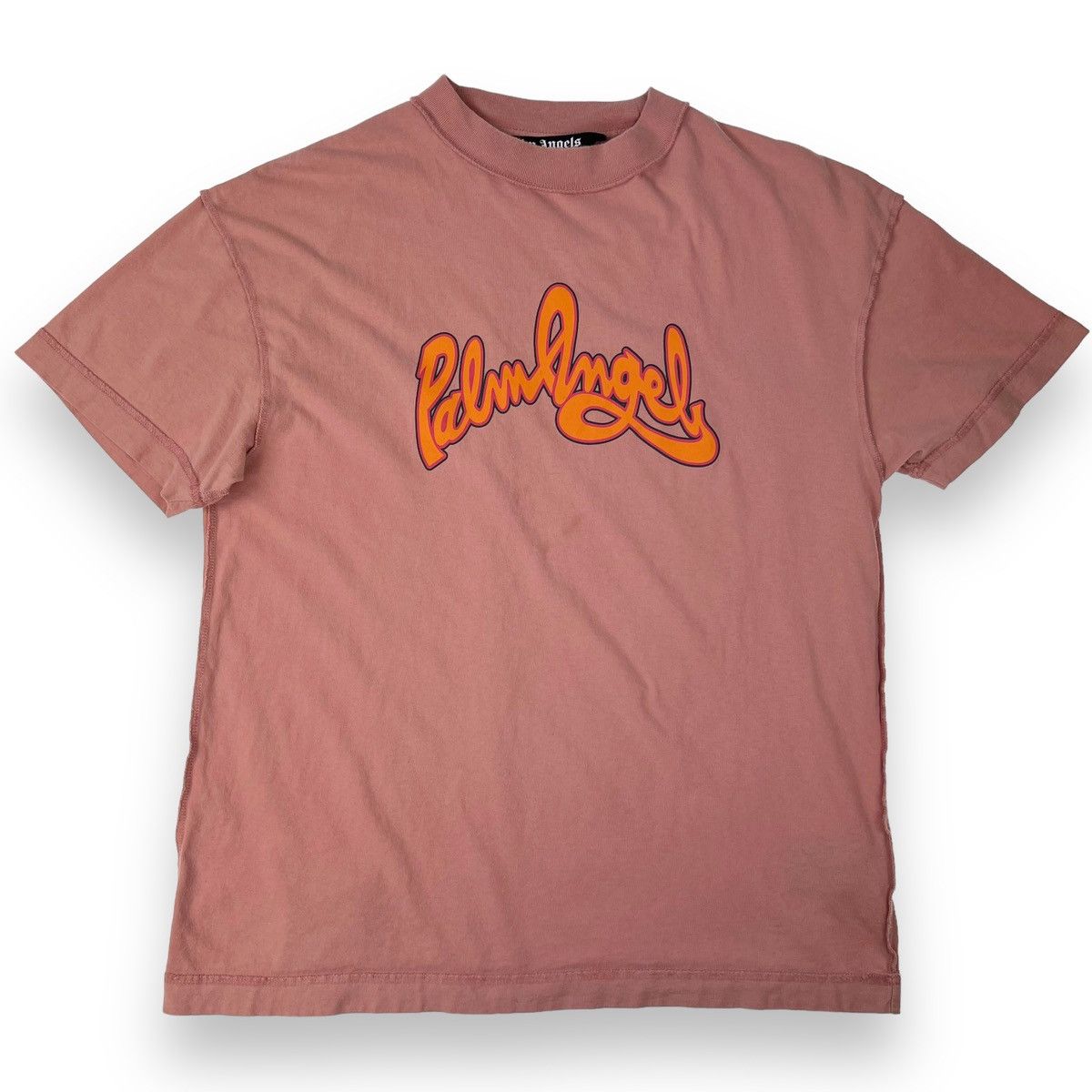 Palm Angels Palm Angels Rose Pink T Shirt Size US M / EU 48-50 / 2 - 2 Thumbnail