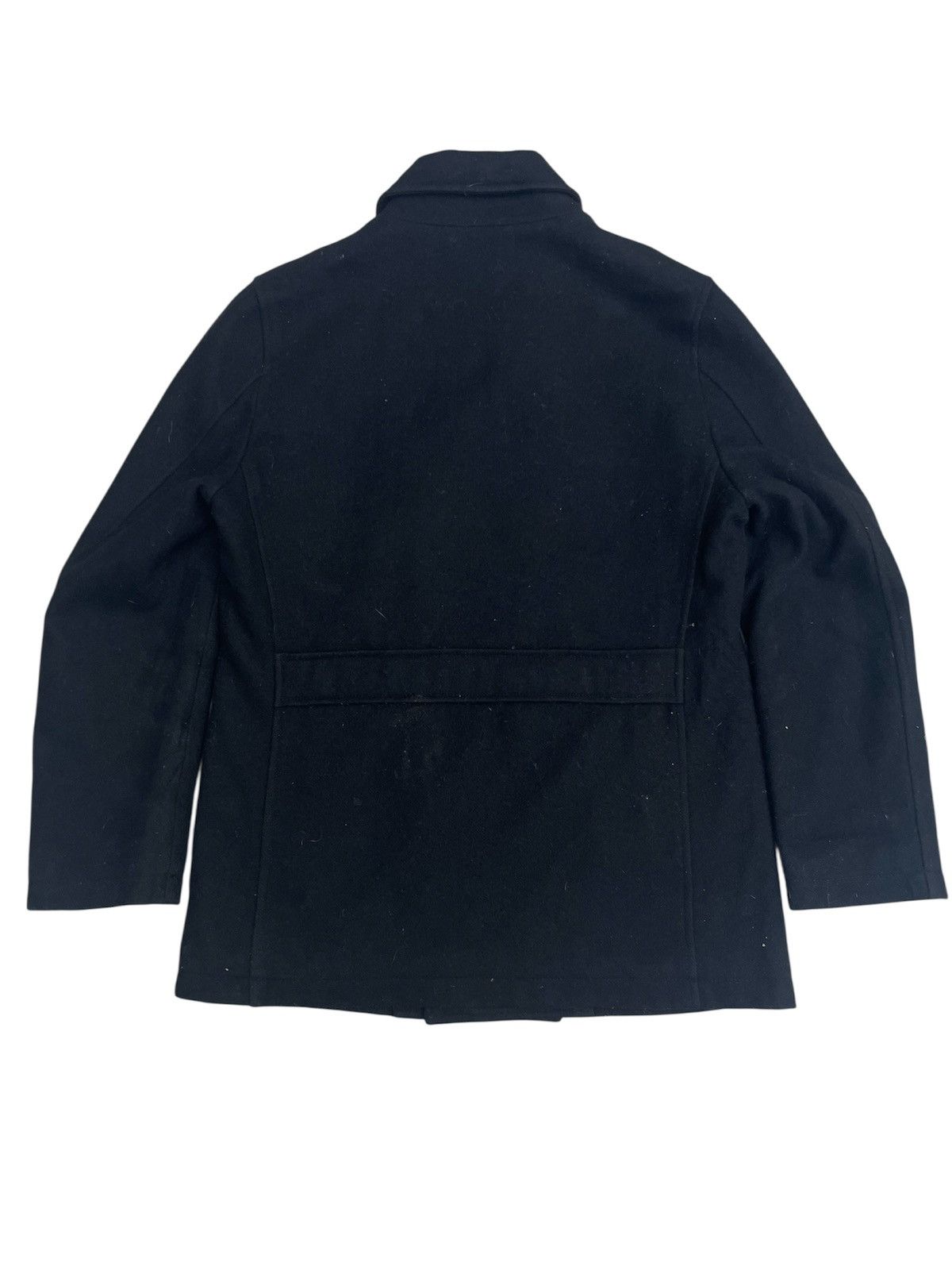 Ships Jet Blue SHIPS JET BLUE Wool Pea Coat - Inner Padded Lining Size US M / EU 48-50 / 2 - 2 Thumbnail
