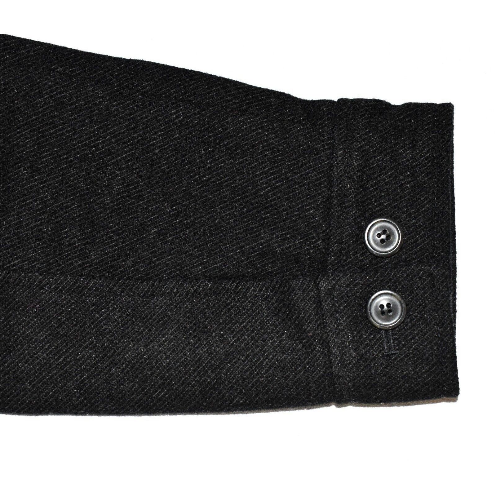 Joseph Abboud C2 NWT JOSEPH ABBOUD Charcoal Wool Sailer Pea Coat Jacket M Size US M / EU 48-50 / 2 - 8 Thumbnail
