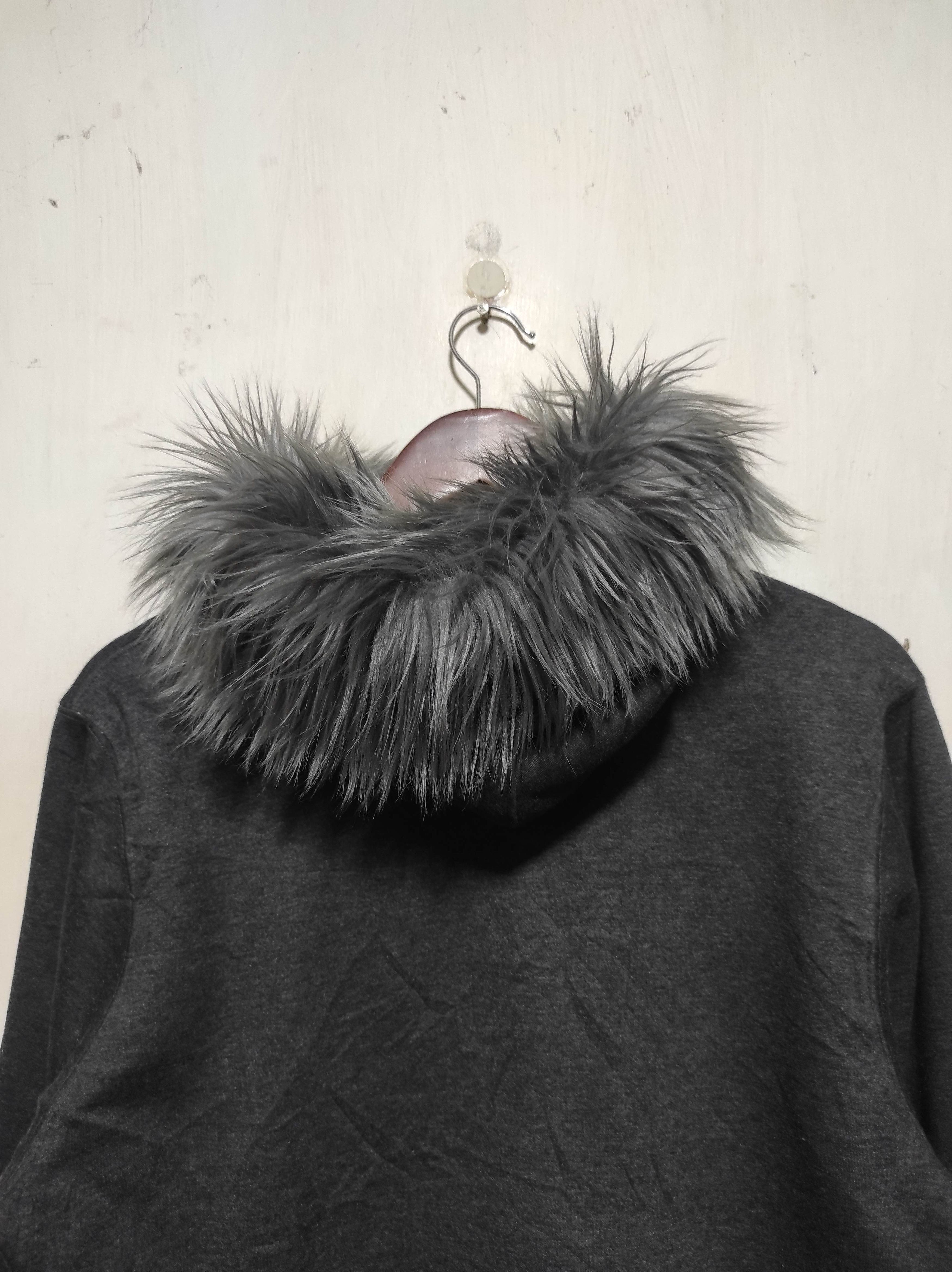If Six Was Nine Gray Sherpa Zipper Fur Hoodie Heavy LGB style Size US L / EU 52-54 / 3 - 12 Thumbnail