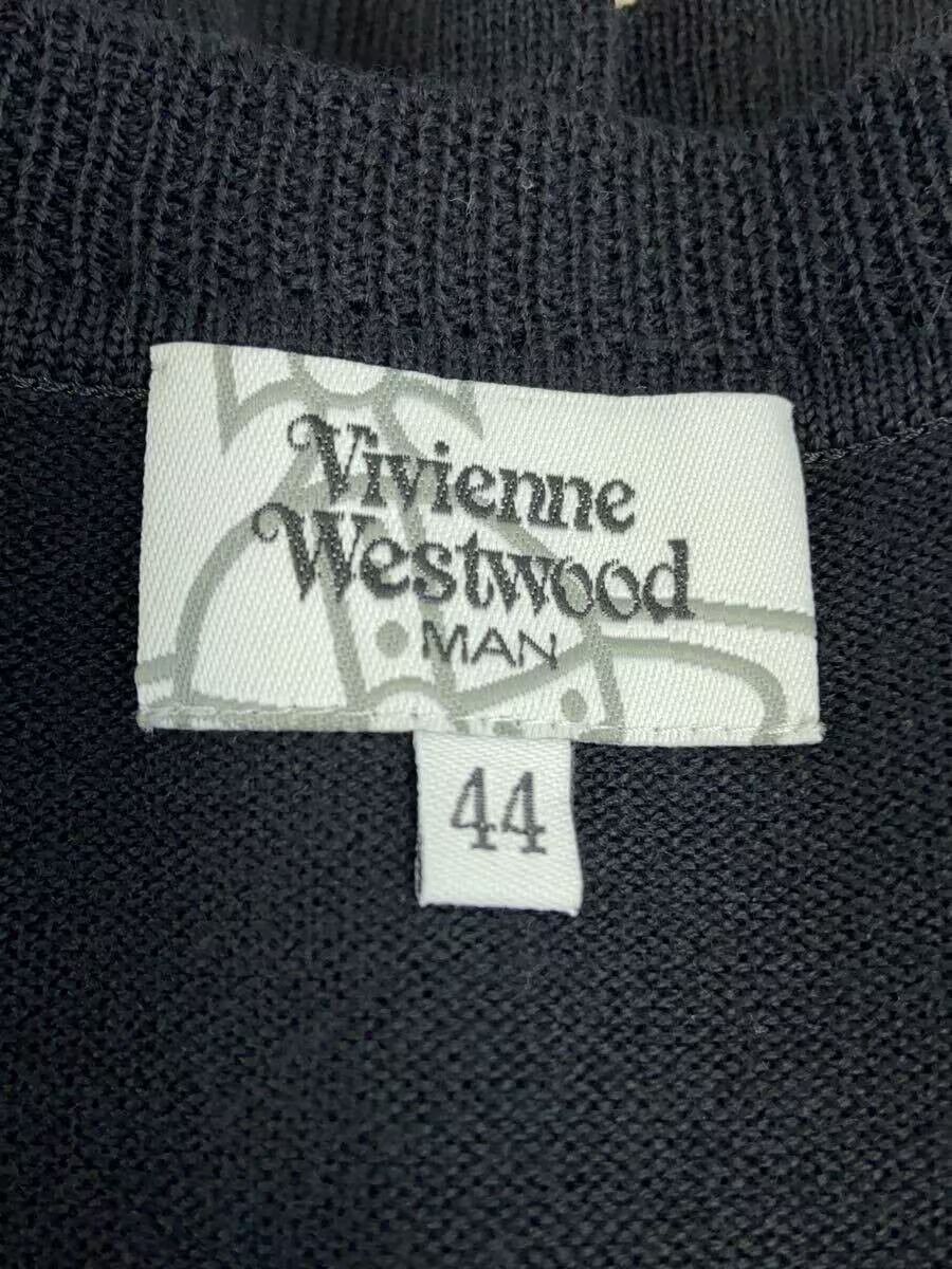 Vivienne Westwood Orb V Neck Wool Knit Sweater Size US S / EU 44-46 / 1 - 4 Thumbnail
