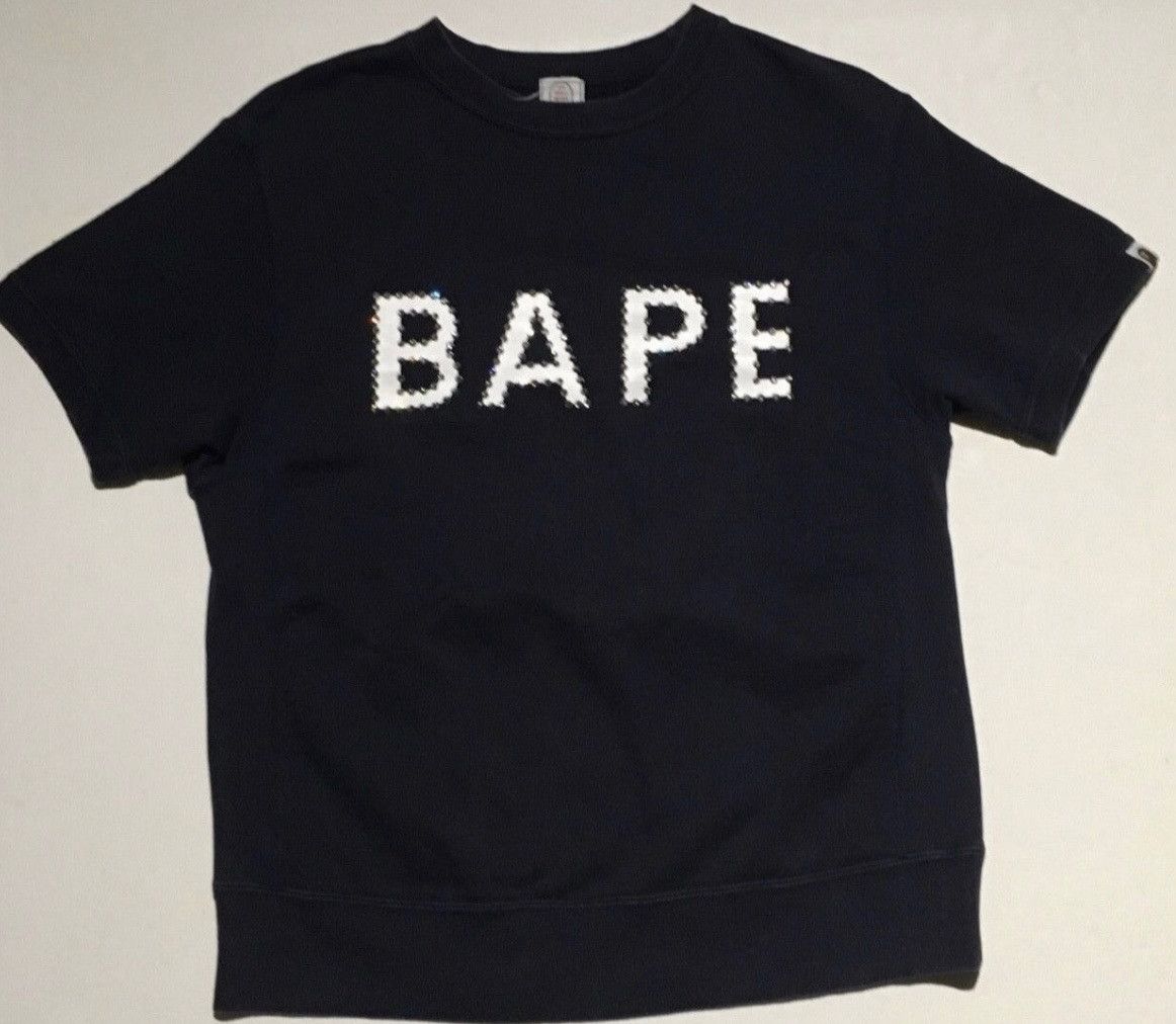 Bape Bape Swarovski Crew Neck pullover Sweatshirt Size US S / EU 44-46 / 1 - 1 Thumbnail