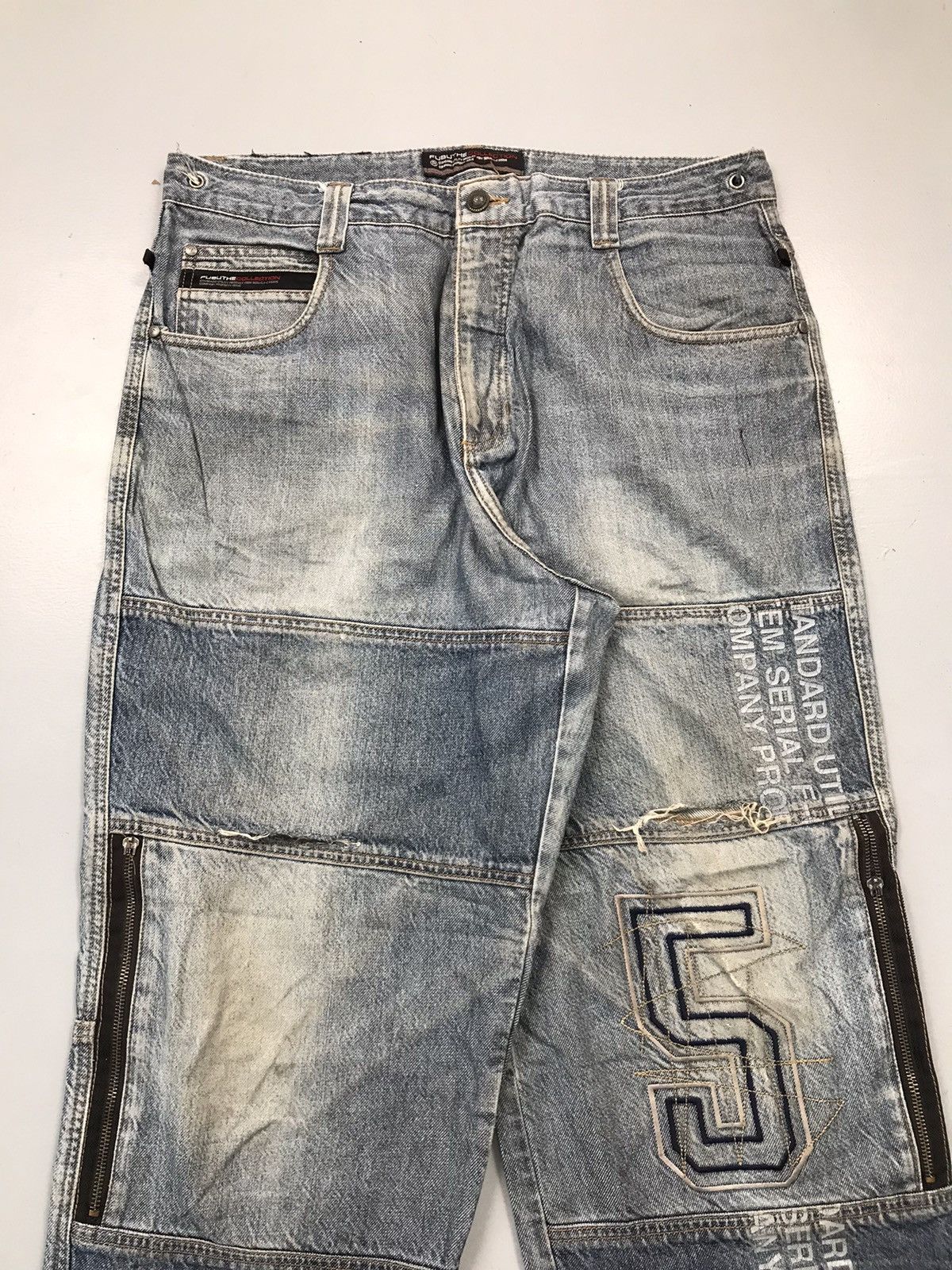 Fubu Vintage Fubu SpellOut denim Size US 36 / EU 52 - 6 Thumbnail