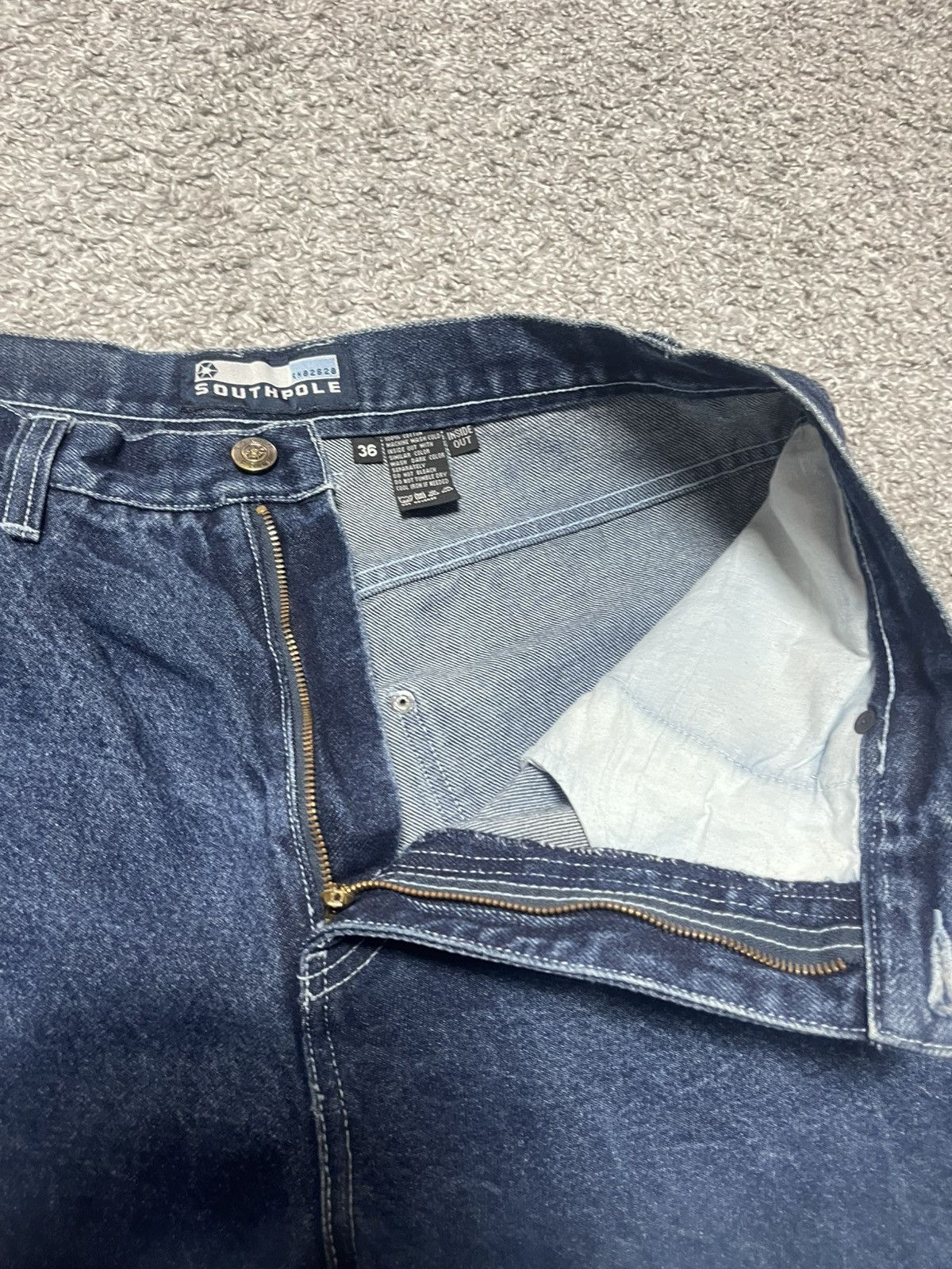 Southpole Southpole Y2K Baggy Loose Fit Denim Shorts HipHop size 36 Size US 36 / EU 52 - 15 Thumbnail