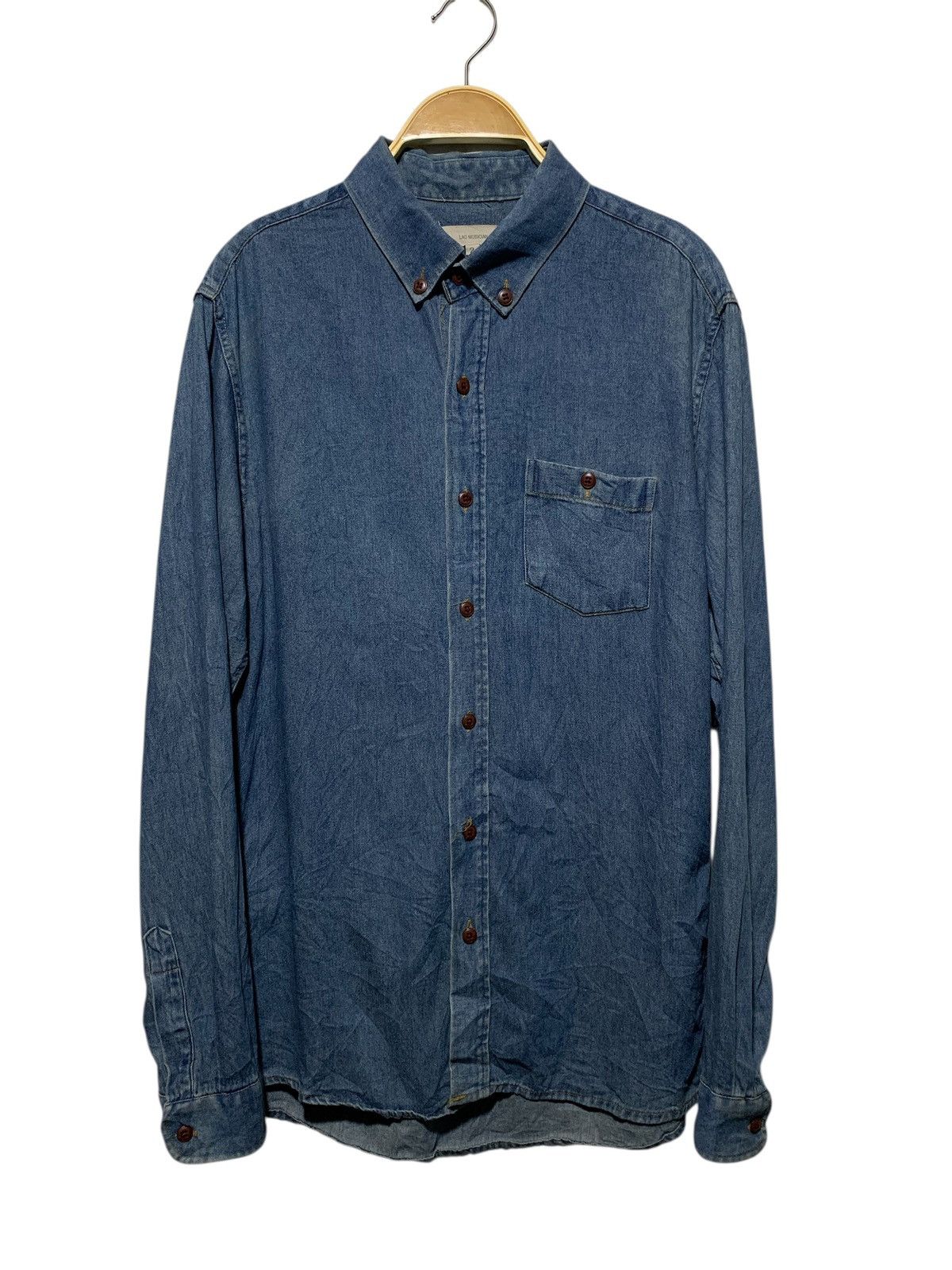Lad Musician Vintage Lad Musician button down denim shirt Size US S / EU 44-46 / 1 - 1 Thumbnail