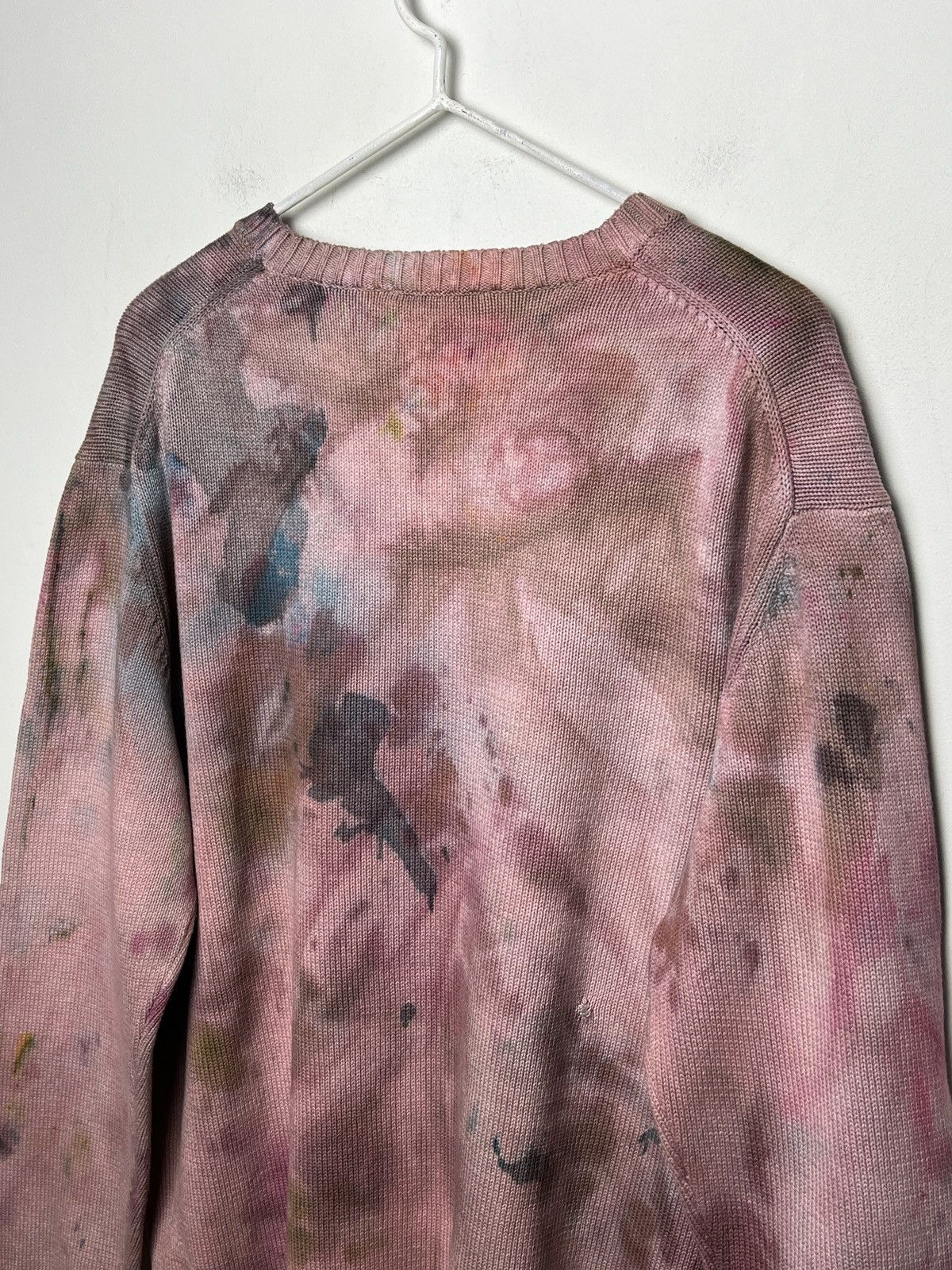Yves Saint Laurent YSL y2k tie dye vintage sweater m-l Size US L / EU 52-54 / 3 - 10 Thumbnail