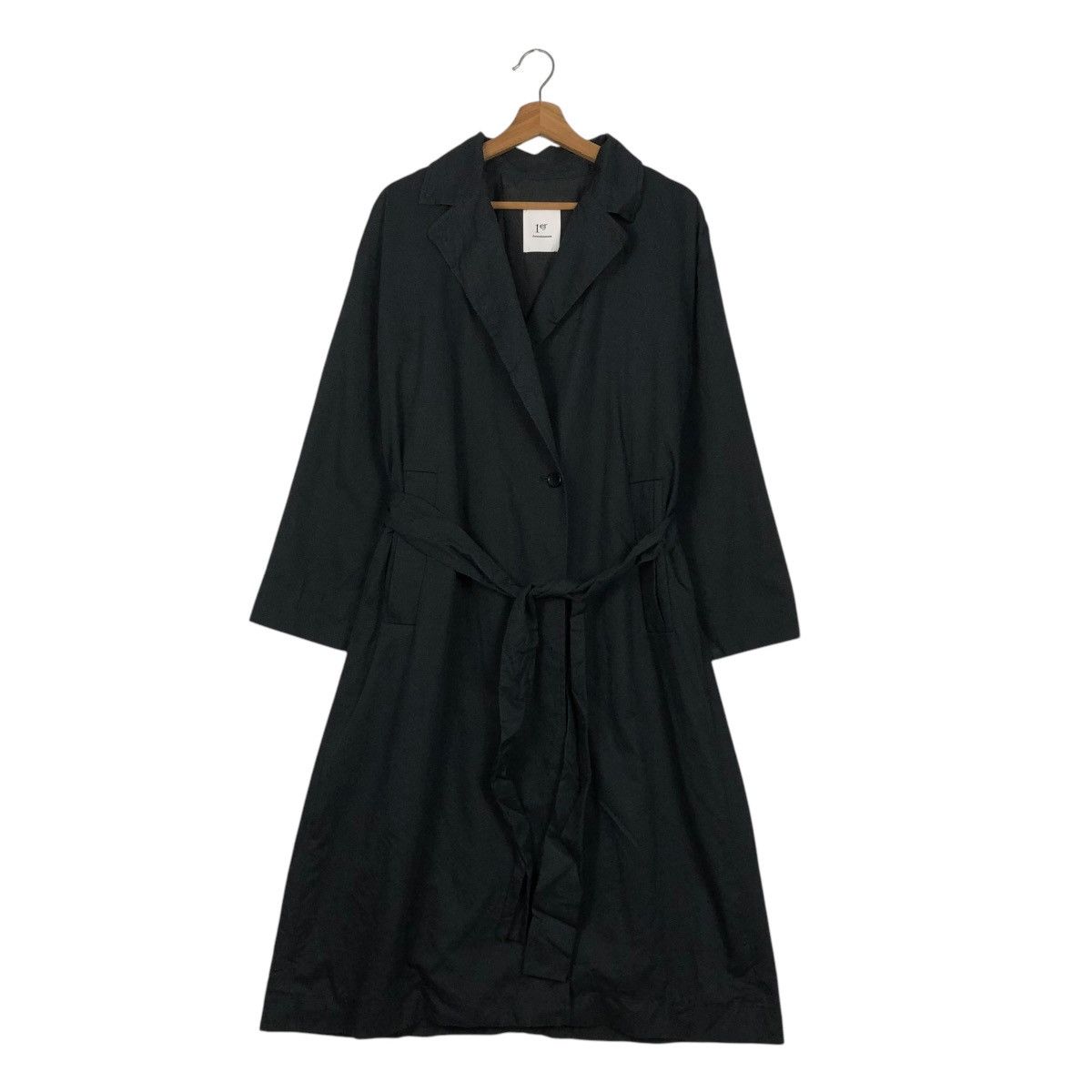 Japanese Brand 🔥RICH BLACK LONG JACKET 1er ARRONDISSEMENT ISSEY MIYAKE Size US M / EU 48-50 / 2 - 3 Thumbnail