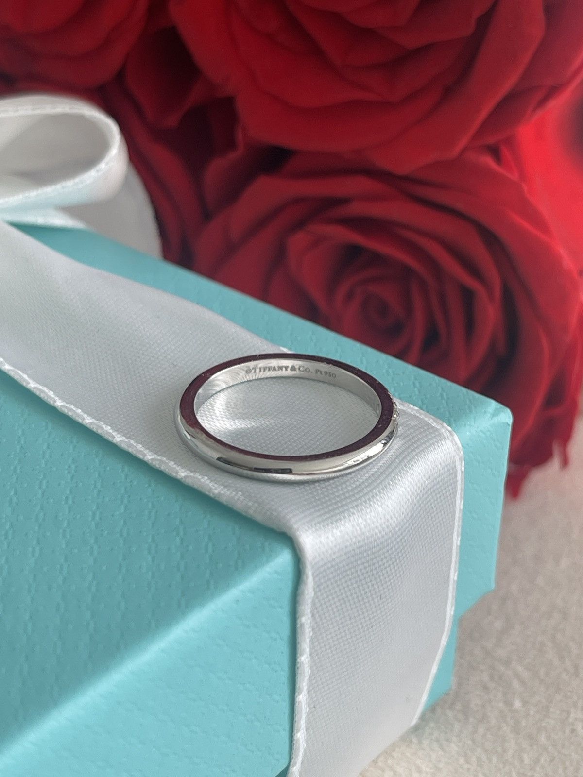 Tiffany & Co. Tiffany & Co. Forever Ring Platinum Diamonds 5.25 $1850 Size ONE SIZE - 13 Thumbnail