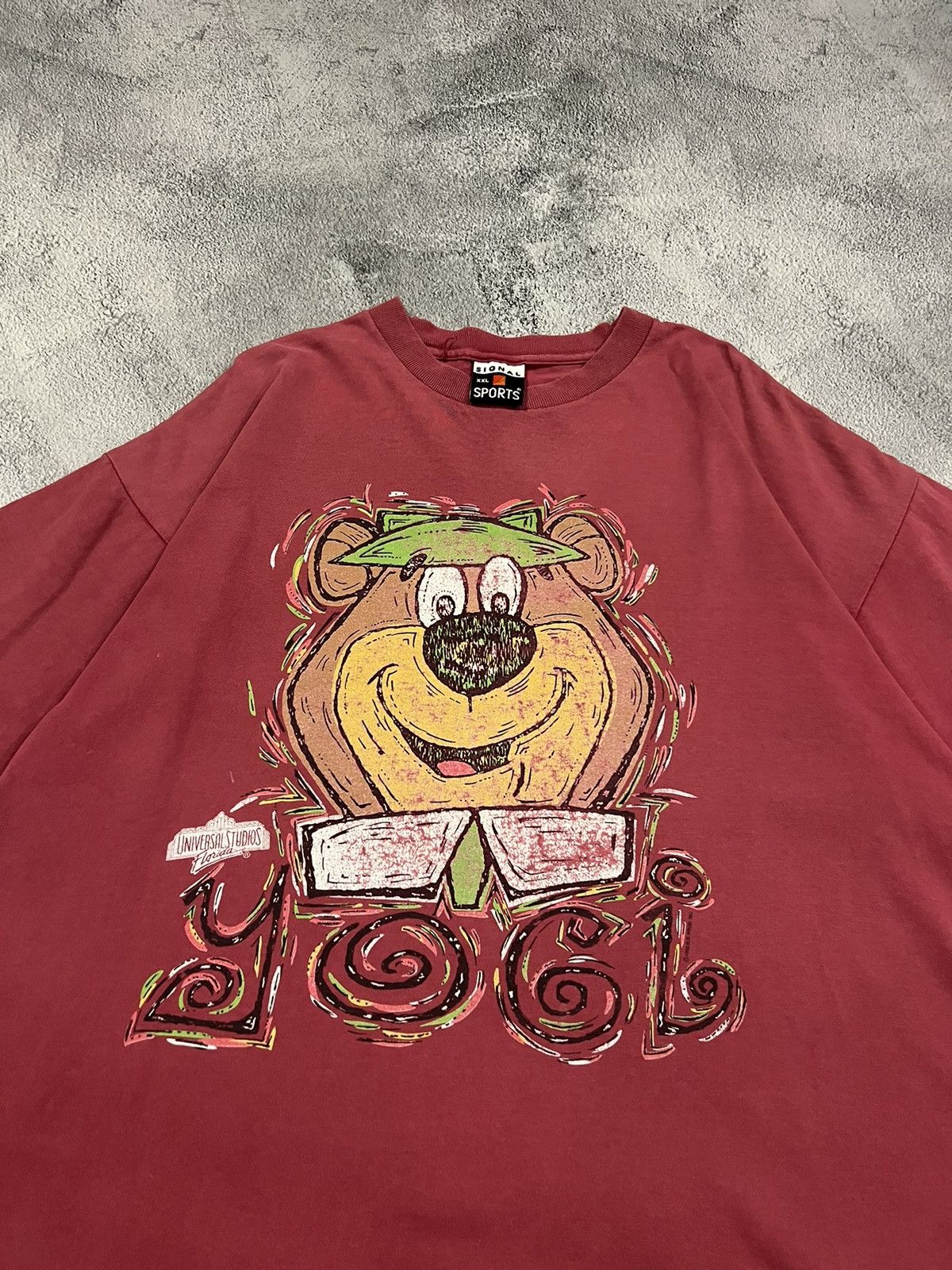 Universal Studios Vintage Y2k Yogi Universal Studios Florida Movie T-Shirt 90s Size US XXL / EU 58 / 5 - 5 Thumbnail
