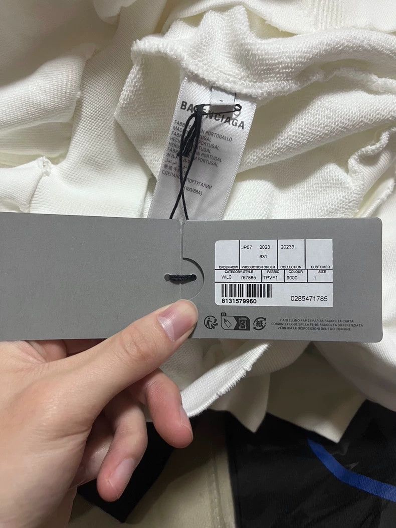Balenciaga Logo Hoodie with Racing Elements-2506