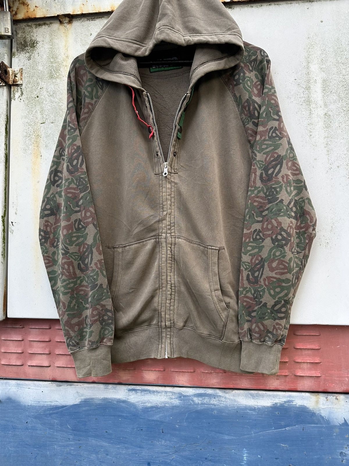 Avirex 👹Vintage Avirex X MBO Camo Zipper Hoodie Size US M / EU 48-50 / 2 - 5 Thumbnail