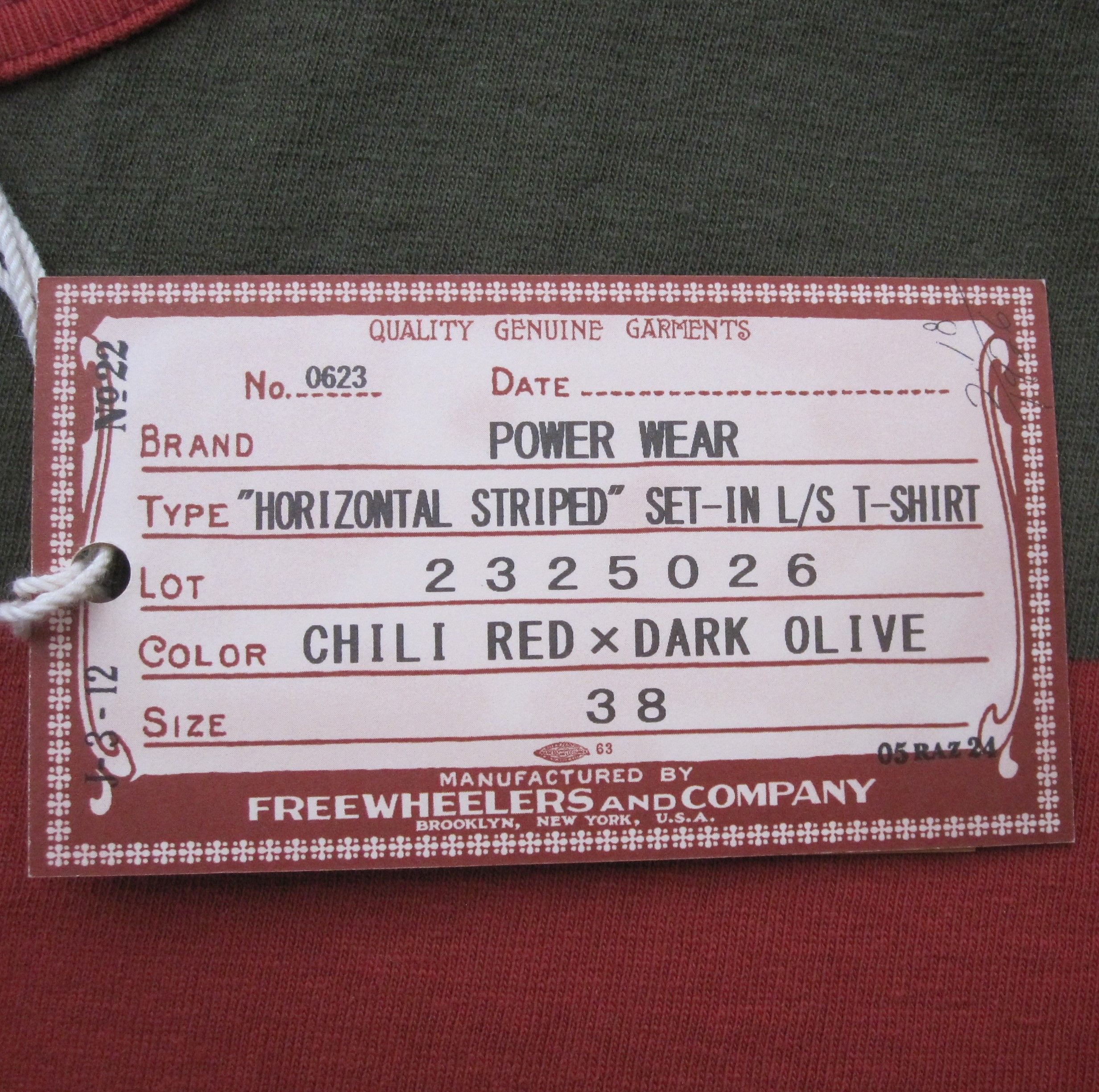 Freewheelers SET-IN LONG SLEEVE T-SHIRT Size US M / EU 48-50 / 2 - 4 Thumbnail
