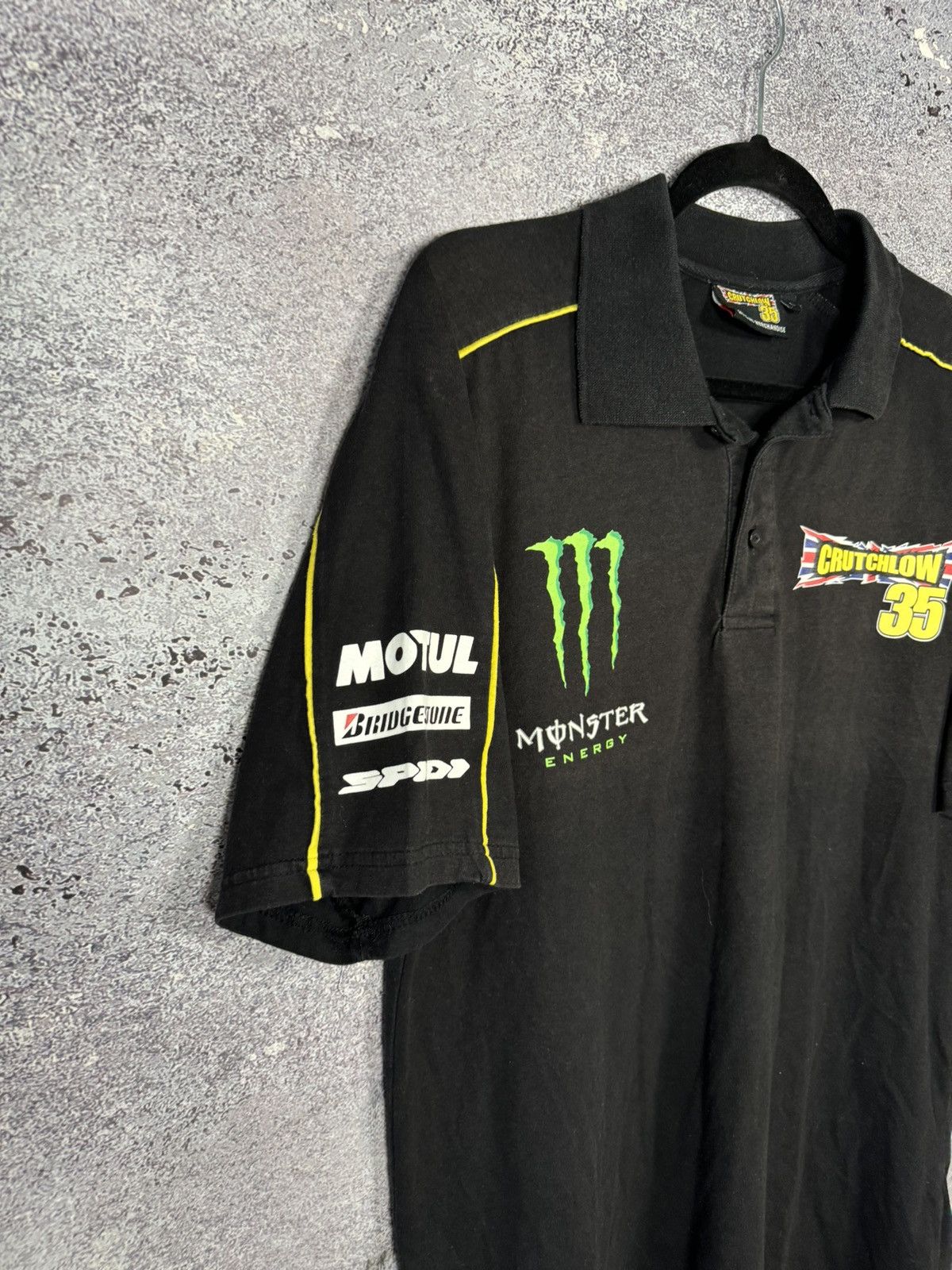Vintage Cal Critchlow 35 Signed Official Merchandise Racing Polo Size US L / EU 52-54 / 3 - 5 Thumbnail