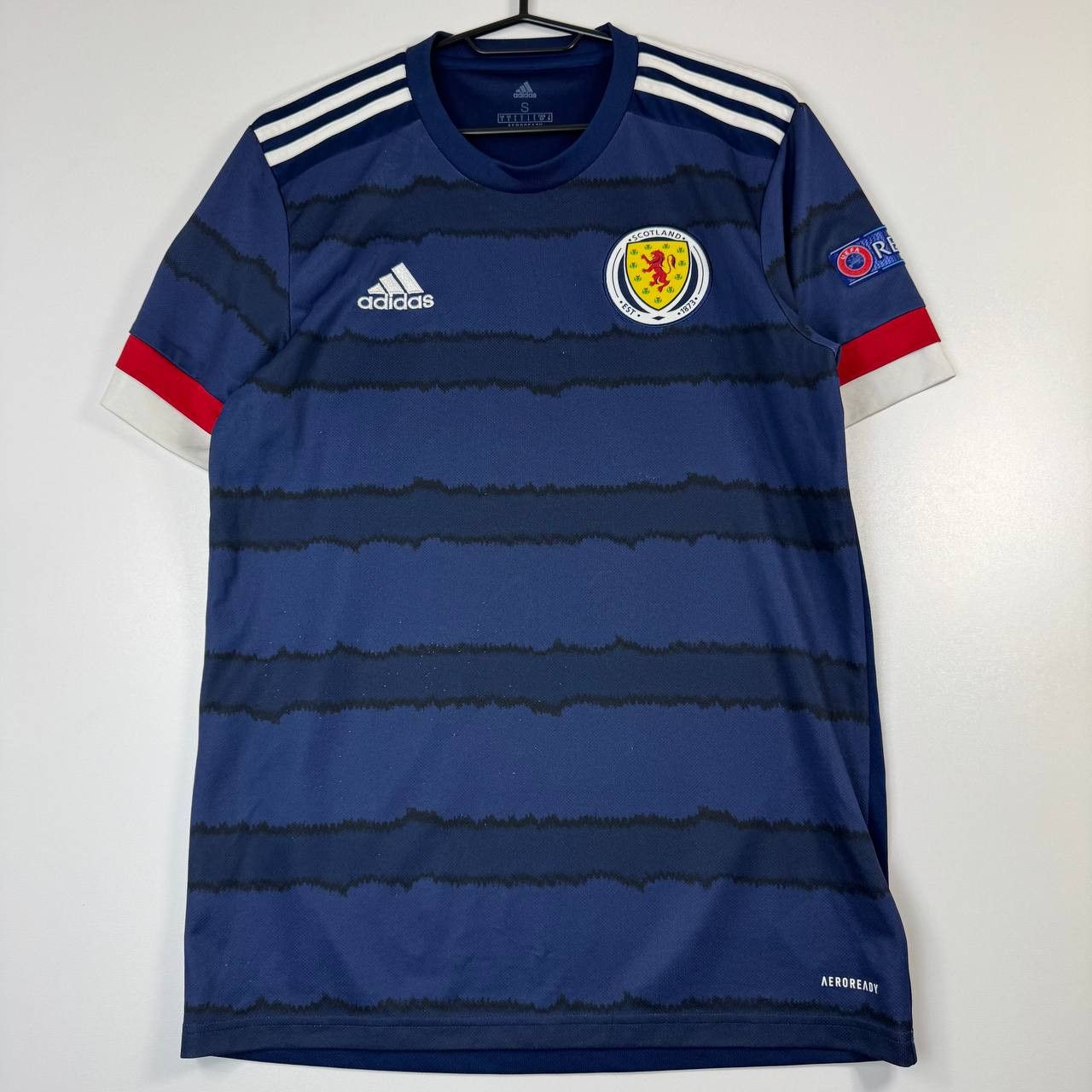 Adidas Adidas Scotland Euro Shirt Blue Mens S Size US S / EU 44-46 / 1 - 1 Thumbnail