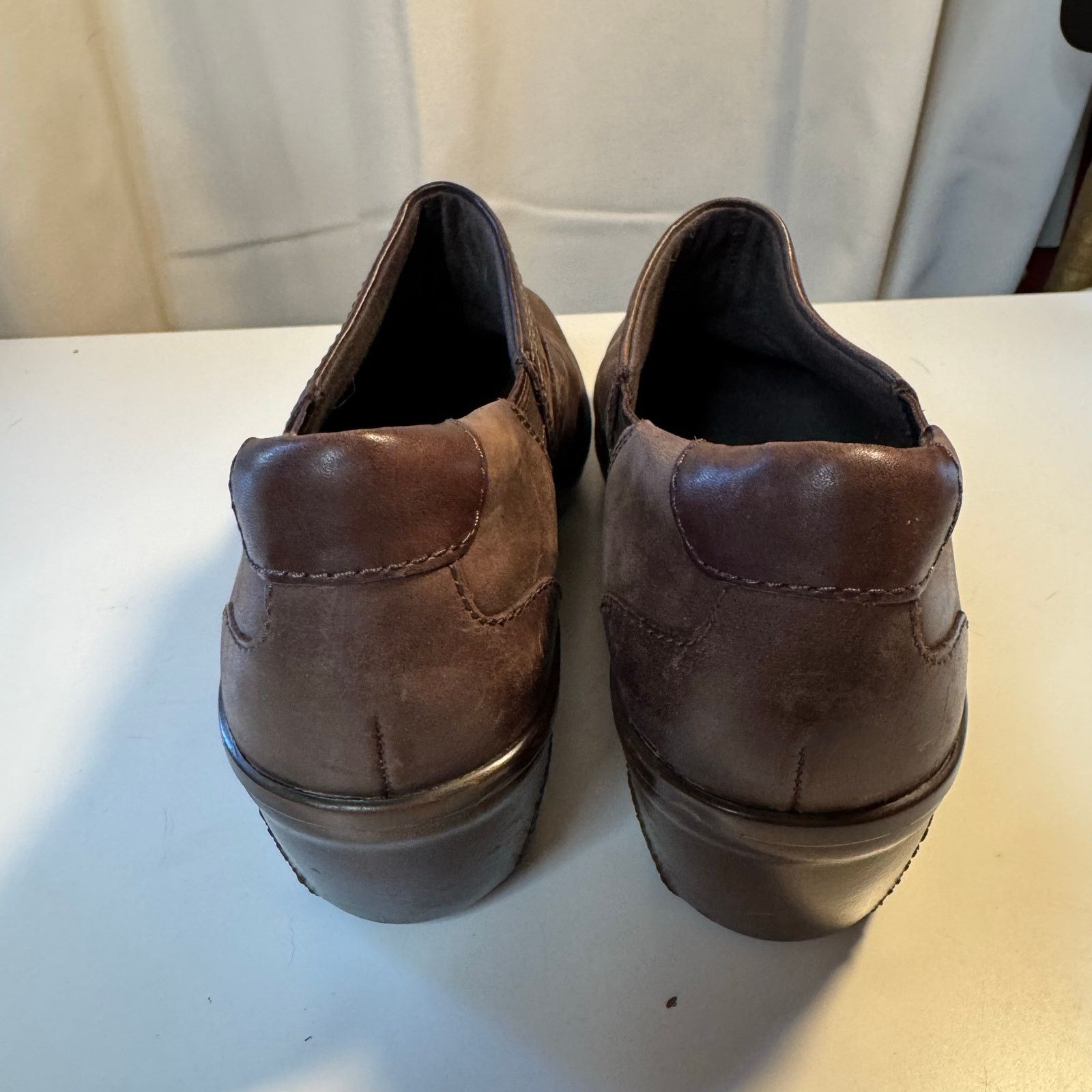 Clarks Clarks Marion Helen Cut-out Detail Wedge Clog Shoes Sz 6W Size US 6 / IT 36 - 5 Thumbnail