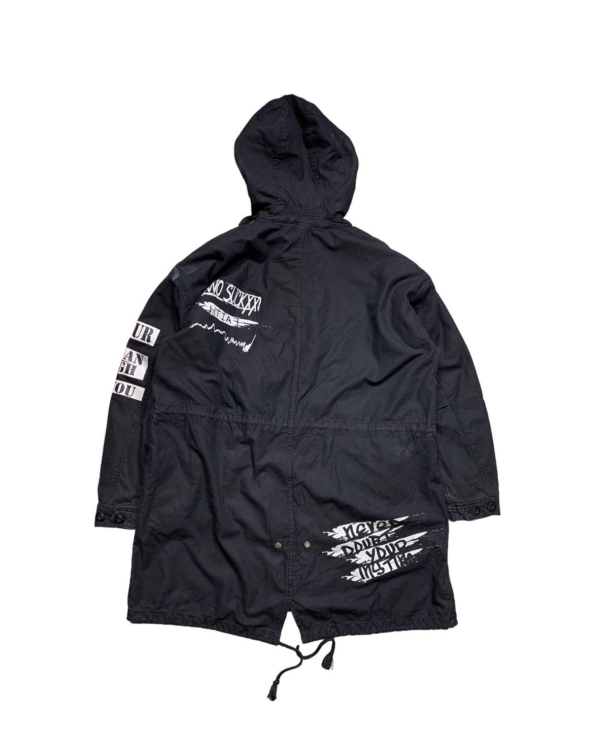 Japanese Brand Japanese Brand Jungle Storm Splash Parka Black Size US XL / EU 56 / 4 - 2 Thumbnail