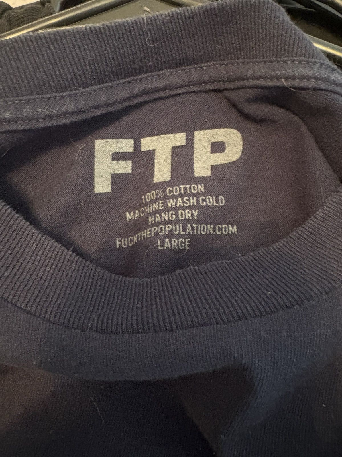 Fuck The Population FTP Hell On Earth Tee Size US L / EU 52-54 / 3 - 3 Thumbnail