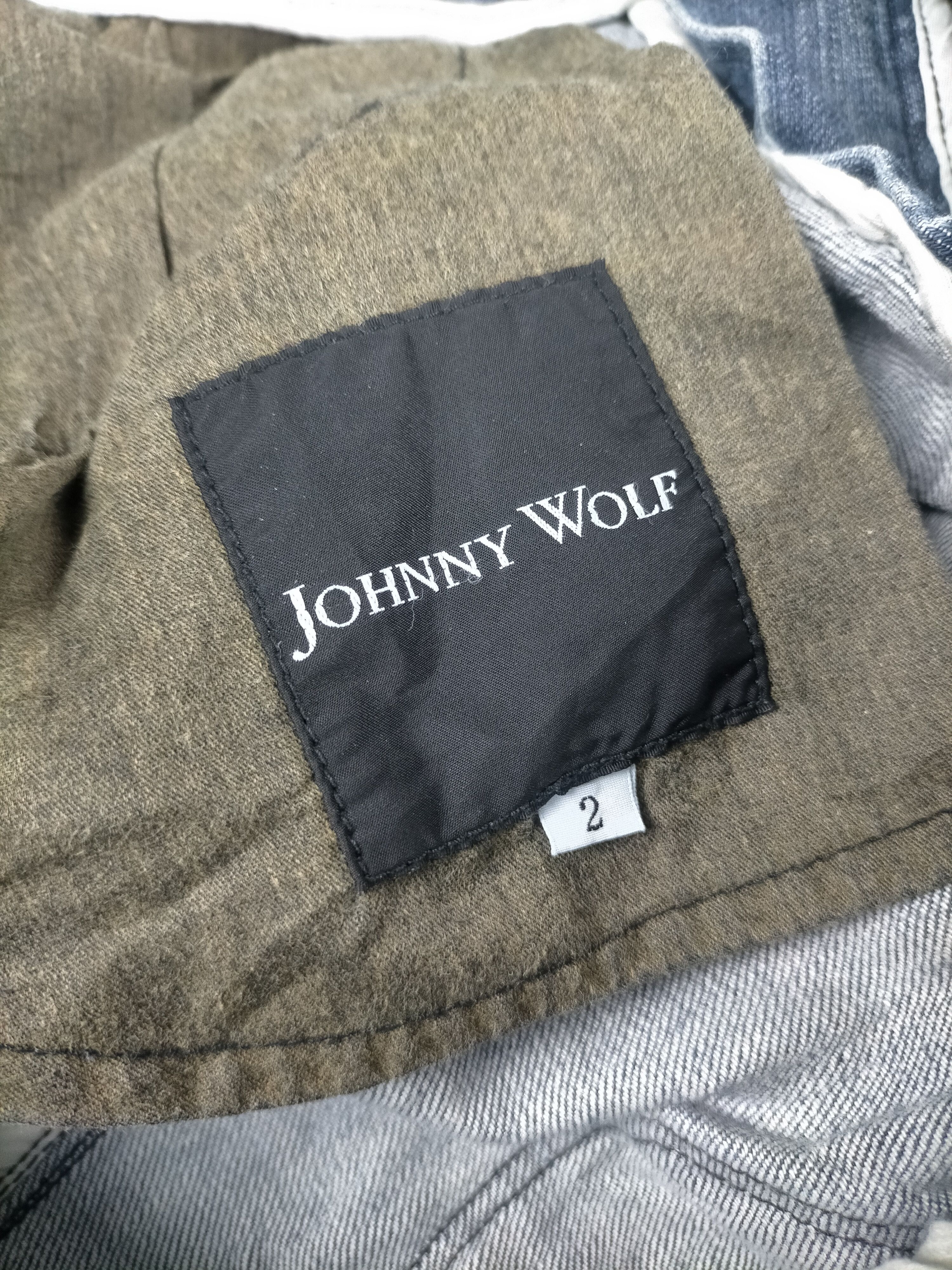 BUFFALO BOBS Vintage Johnny Wolf Japan Skinny Flare Jeans Size US 31 - 6 Thumbnail