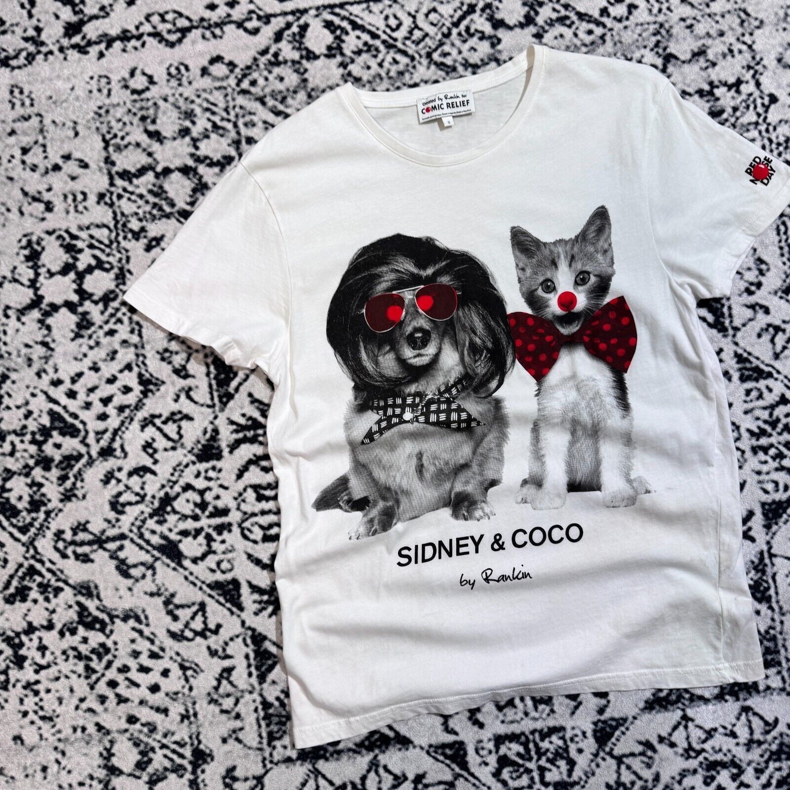 Stella McCartney × Vintage Vintage Stella McCartney Unisex White Cotton TShirt Size S Size US S / EU 44-46 / 1 - 4 Thumbnail