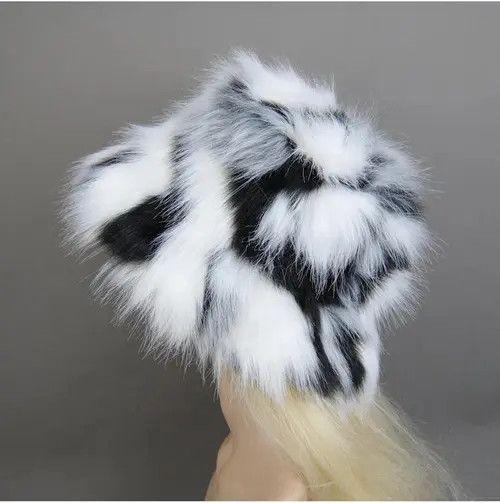Other Soft Faux Fox Fur Beanies Hat Size ONE SIZE - 4 Thumbnail
