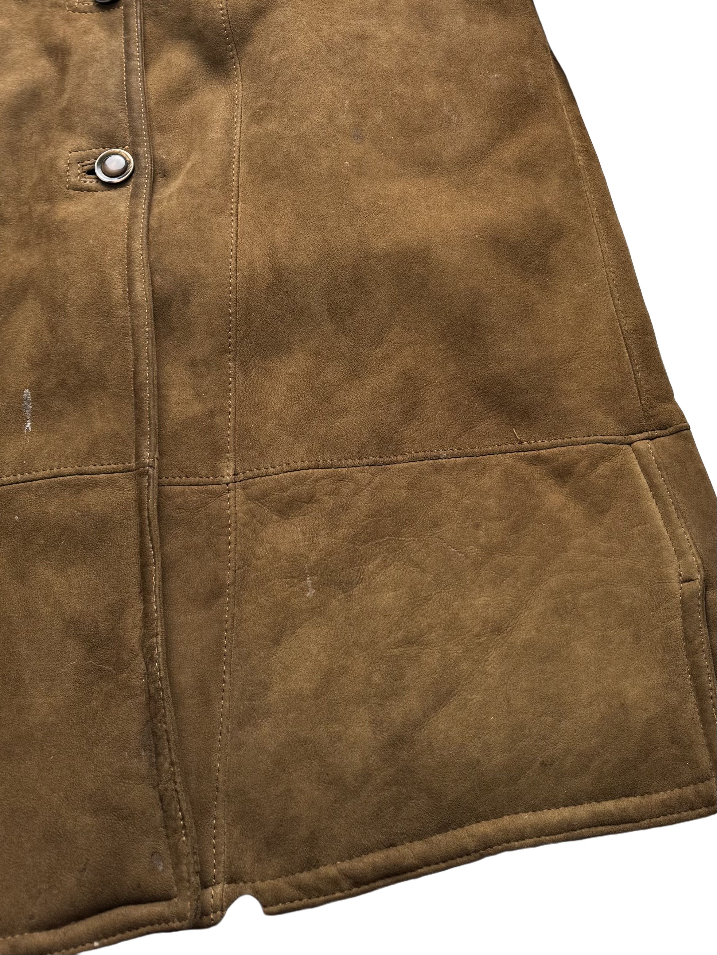 Vintage Vintage Real Sheepskin Heavy Coat With Hood Size XL / US 12-14 / IT 48-50 - 5 Thumbnail