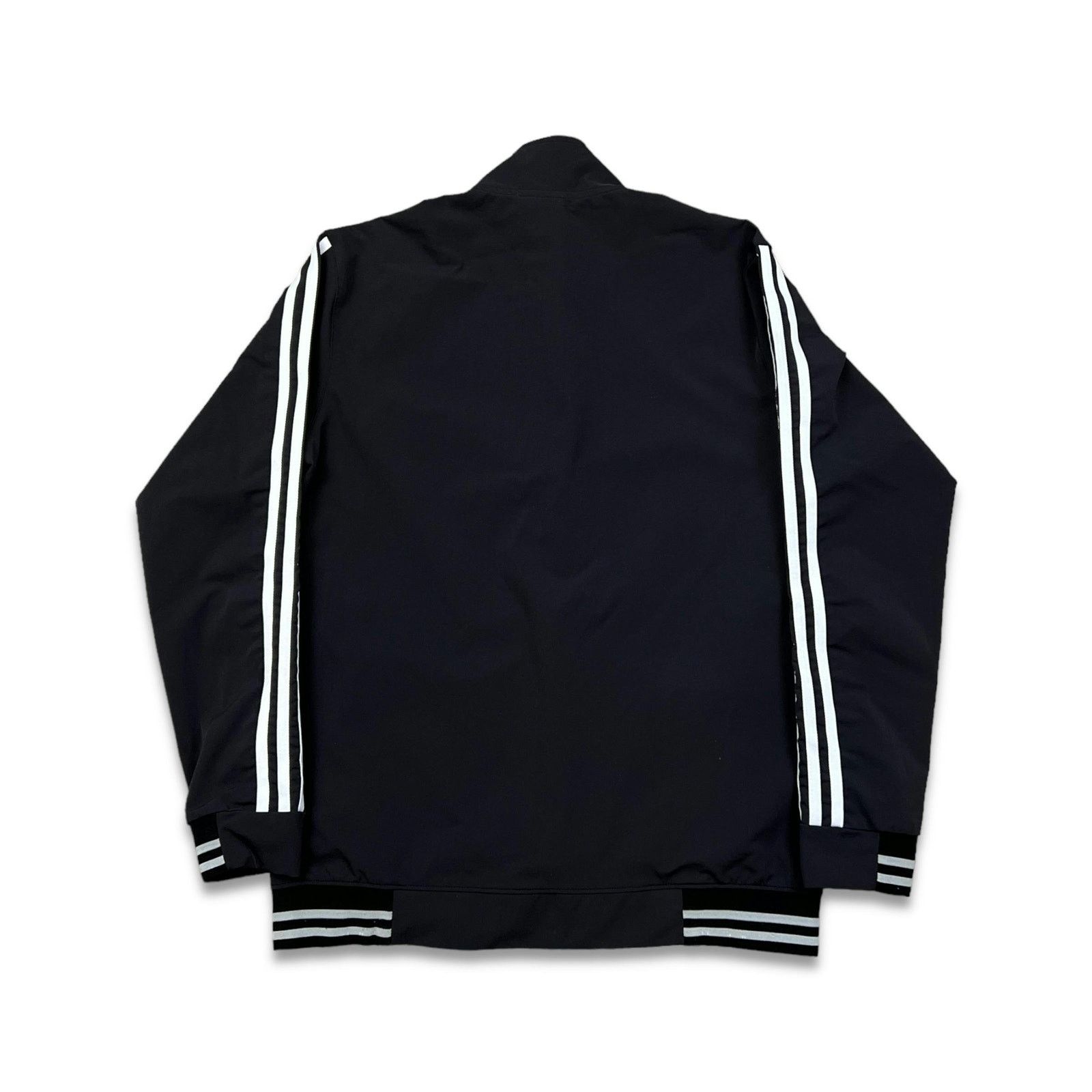 Adidas × Vintage Adidas Jacket Medium Stripe Spell Out Full Zip Windbreaker Size US M / EU 48-50 / 2 - 3 Thumbnail