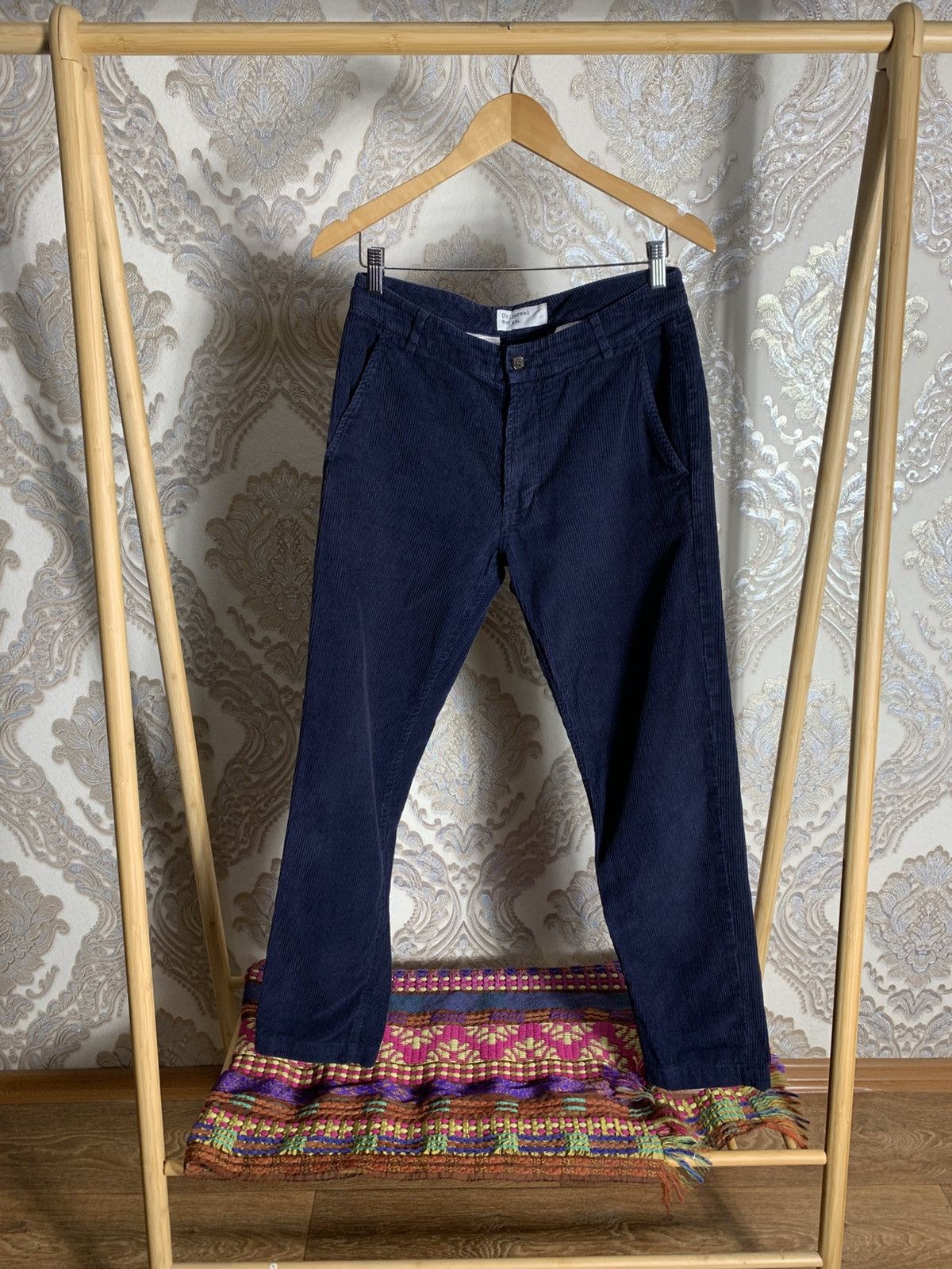 Universal Works VINTAGE UNIVERSAL WORKS VELVET DESIGNER RETRO CASUAL Y2K 90s Size US 30 / EU 46 - 1 Thumbnail