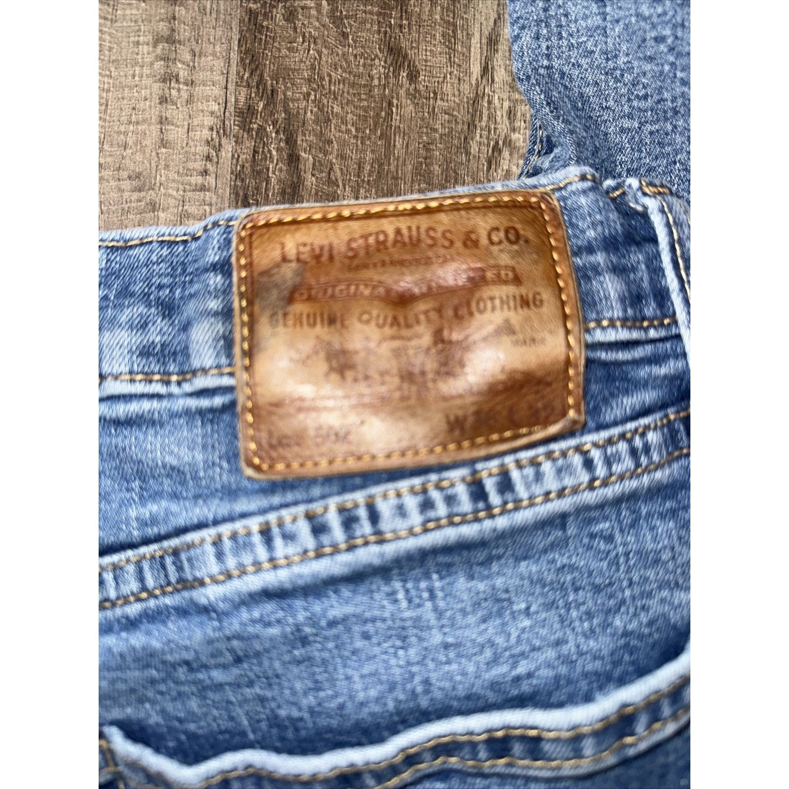Levi's Levi’s Lot 502 Blue Jeans 36x32 Measured Size US 32 / EU 48 - 4 Thumbnail
