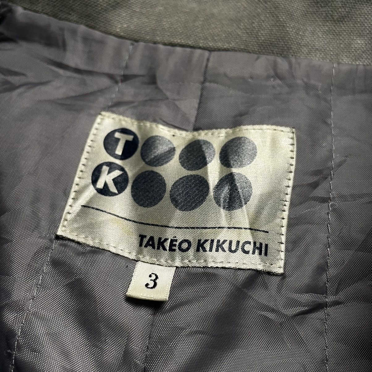 Takeo Kikuchi 🇯🇵 VINTAGE TAKEO KIKUCHI DOUBLE BREASTED BLAZER JACKET Size US L / EU 52-54 / 3 - 13 Thumbnail