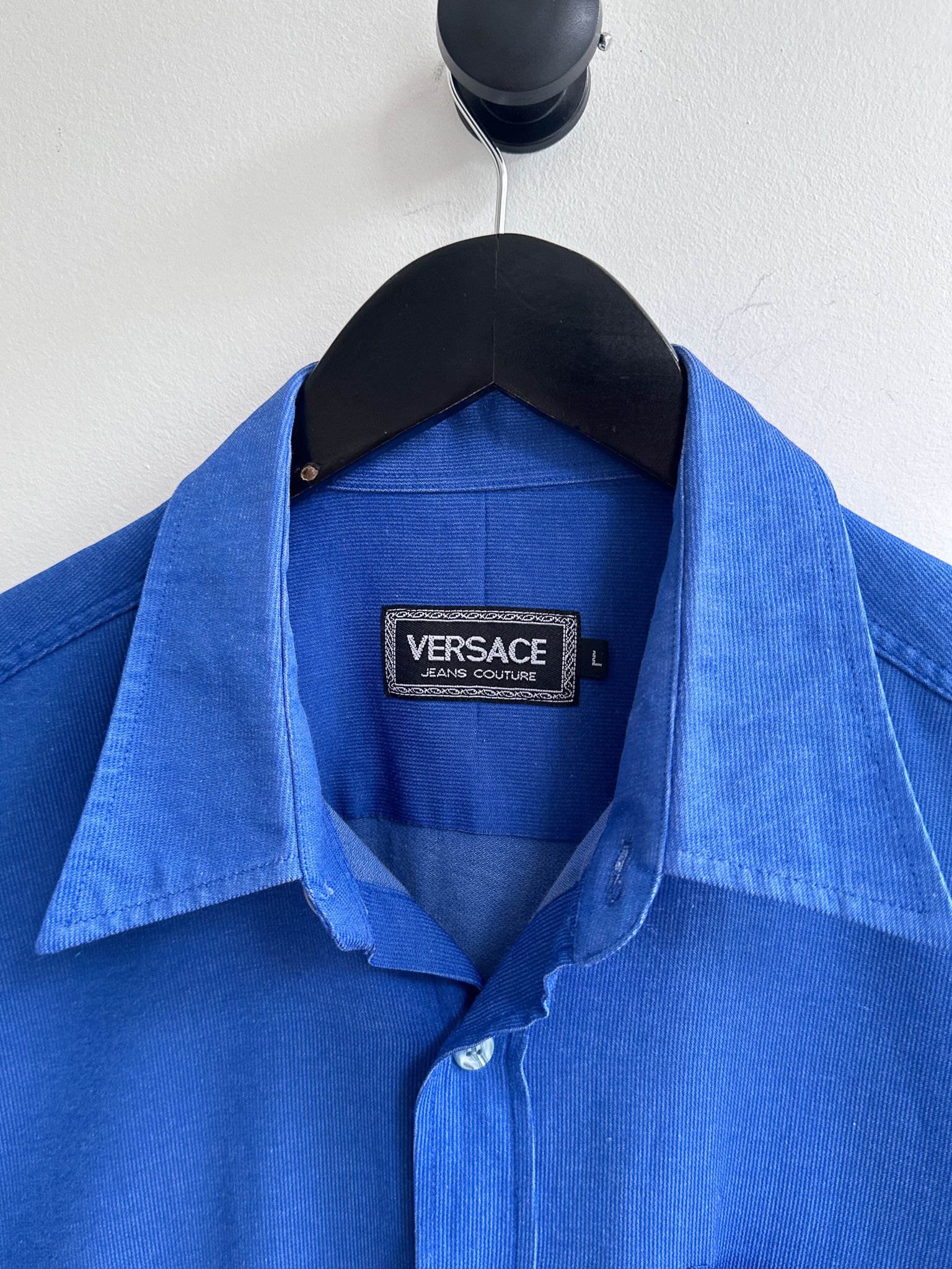 Versace Vintage Versace Short Sleeve Shirt Size US L / EU 52-54 / 3 - 5 Thumbnail