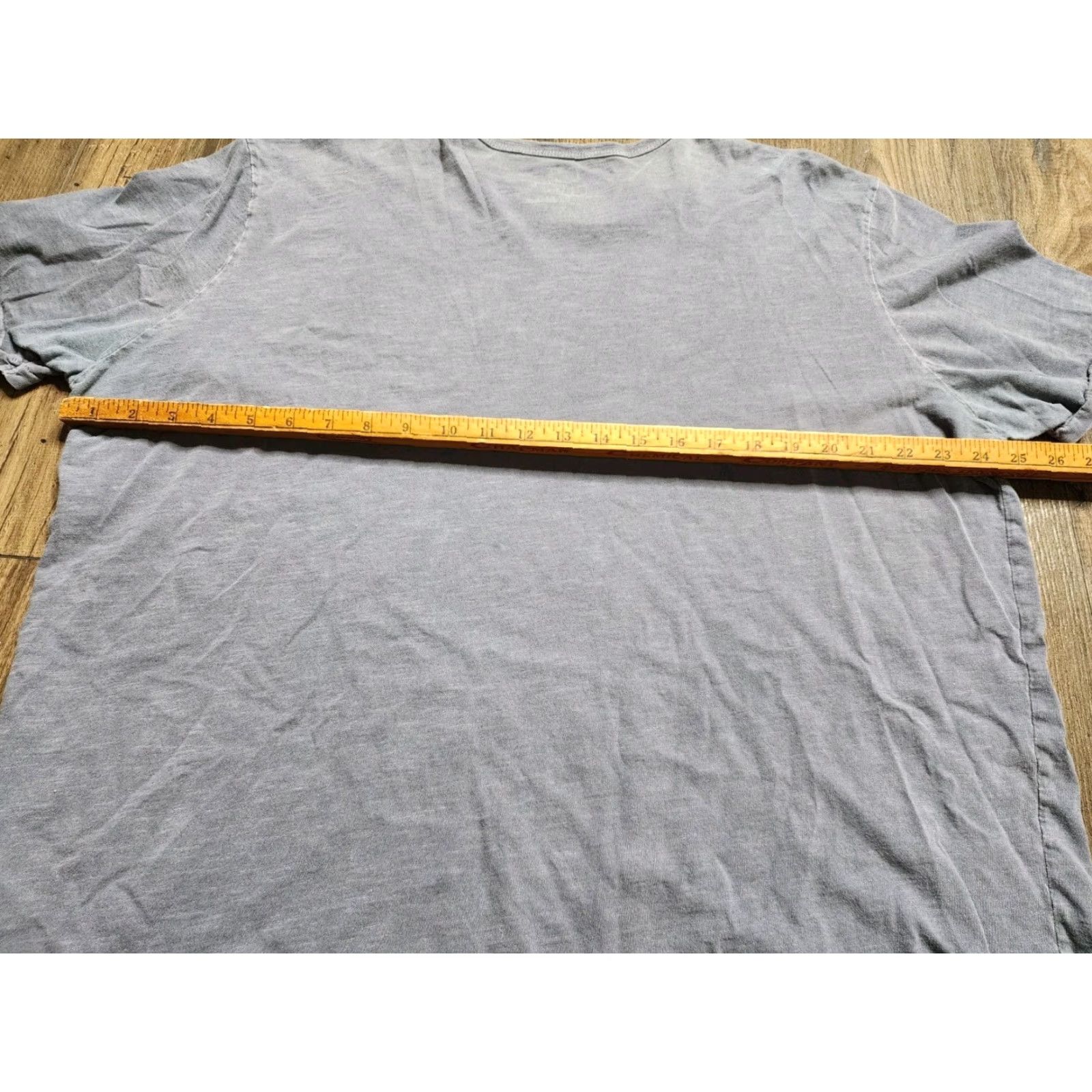 Lucky Brand VINTAGE Lucky Brand T-Shirt Men 2XL Short Sleeve Blue Cotton Faded Woodstock 60s 70s Retro Size US XXL / EU 58 / 5 - 3 Thumbnail