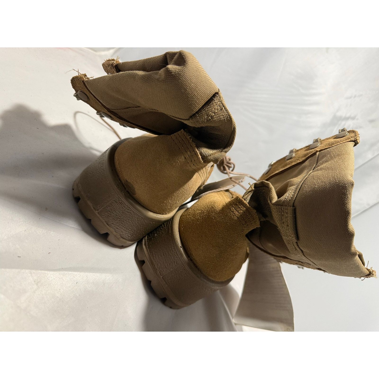 Altama ALTAMA Mens Desert Tan Hot Weather Army Combat Boots 10.5 W Size US 10.5 / EU 43-44 - 5 Thumbnail