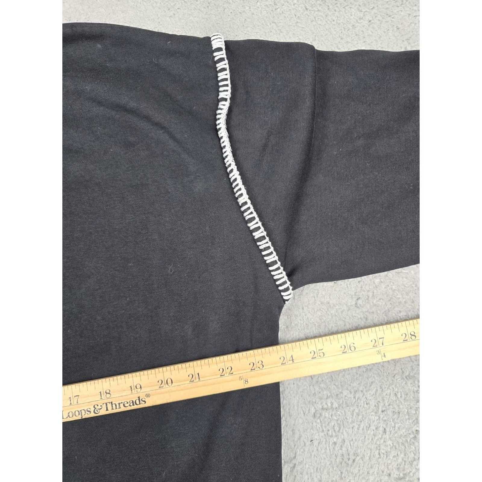 Vintage VINTAGE C&C California Sweatshirt Womens L Black Pullover Fleece Lined Pockets Crewneck Size L / US 10 / IT 46 - 5 Thumbnail