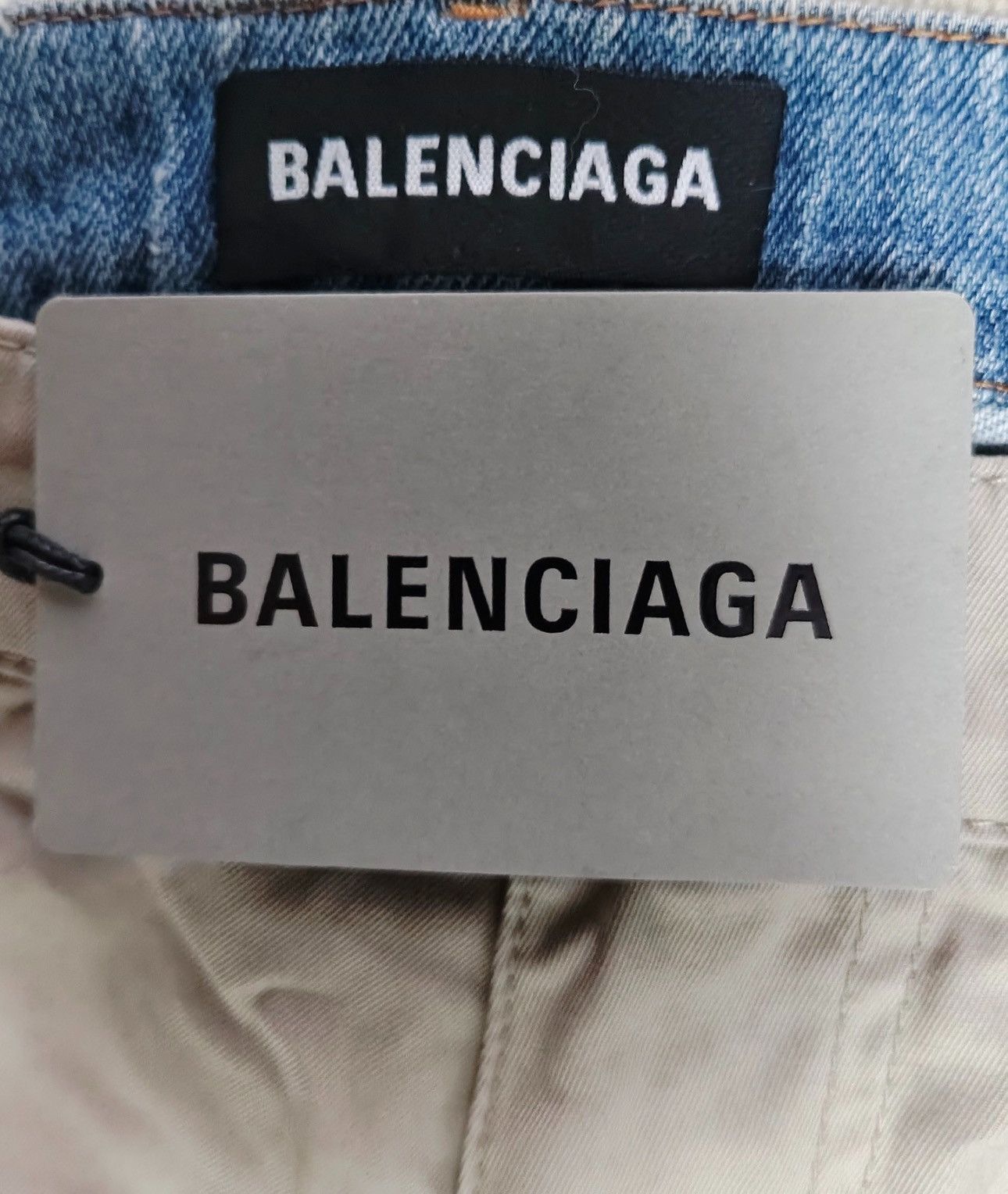 Balenciaga *Rare* Balenciaga AW 21 Afterworld Hybrid Cargo Pants Size US 31 - 9 Thumbnail