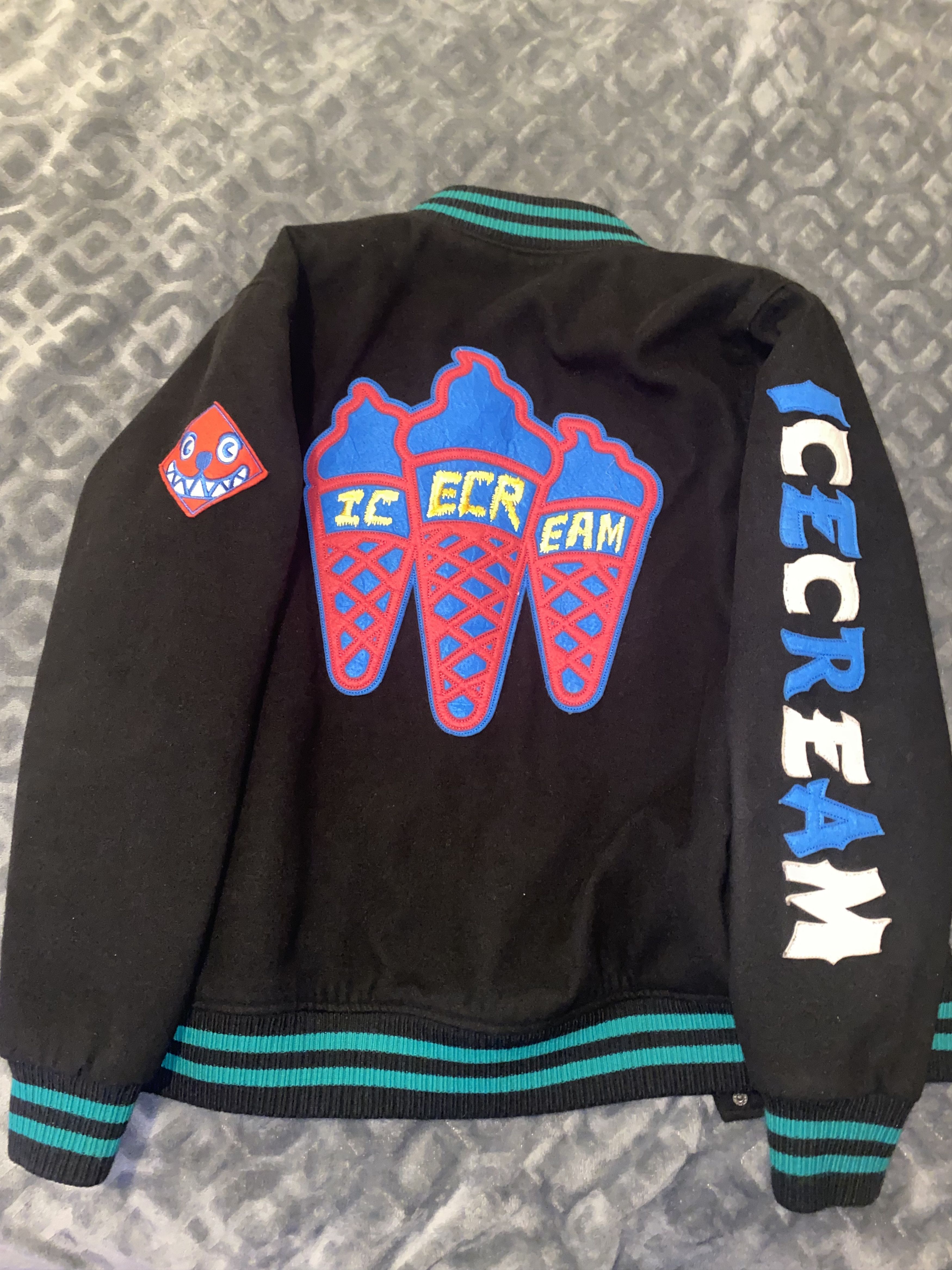 Icecream ICECREAM Men's Black and Blue Jacket Size US XL / EU 56 / 4 - 1 Thumbnail