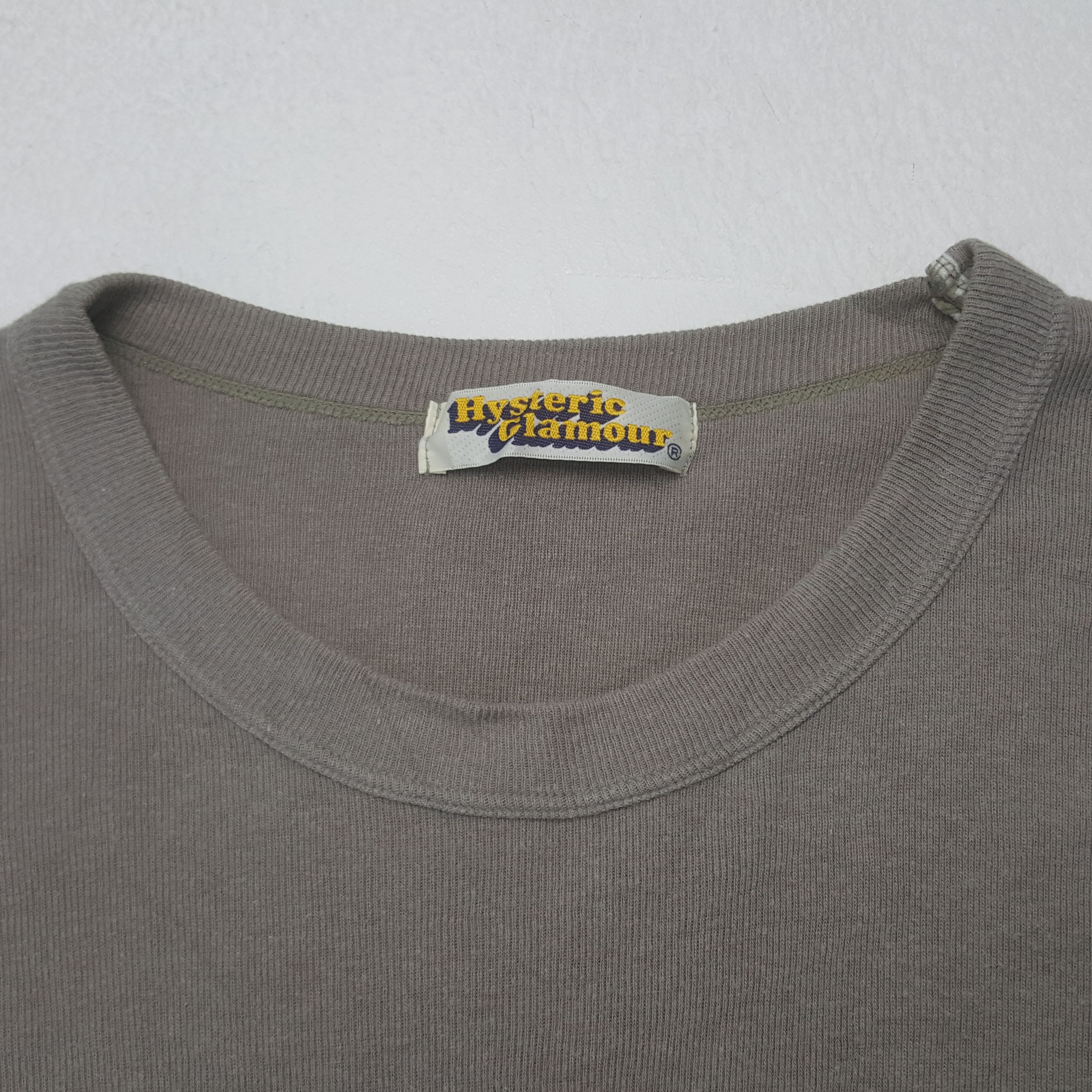 Hysteric Glamour × Japanese Brand × Vintage Vintage Hysteric Glamour Japanese Brand Long Sleeve Tshirt Size US S / EU 44-46 / 1 - 4 Thumbnail