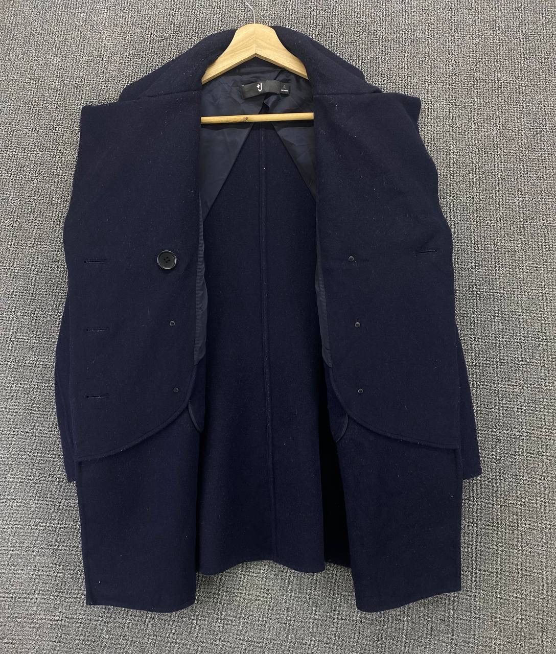 Jil Sander × Uniqlo Jil Sander x Uniqlo Double Breasted Wool Jacket Size US L / EU 52-54 / 3 - 6 Thumbnail