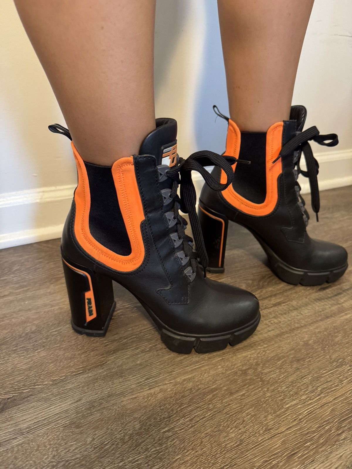 Prada Prada heeled boots Size US 8.5 / IT 38.5 - 1 Thumbnail