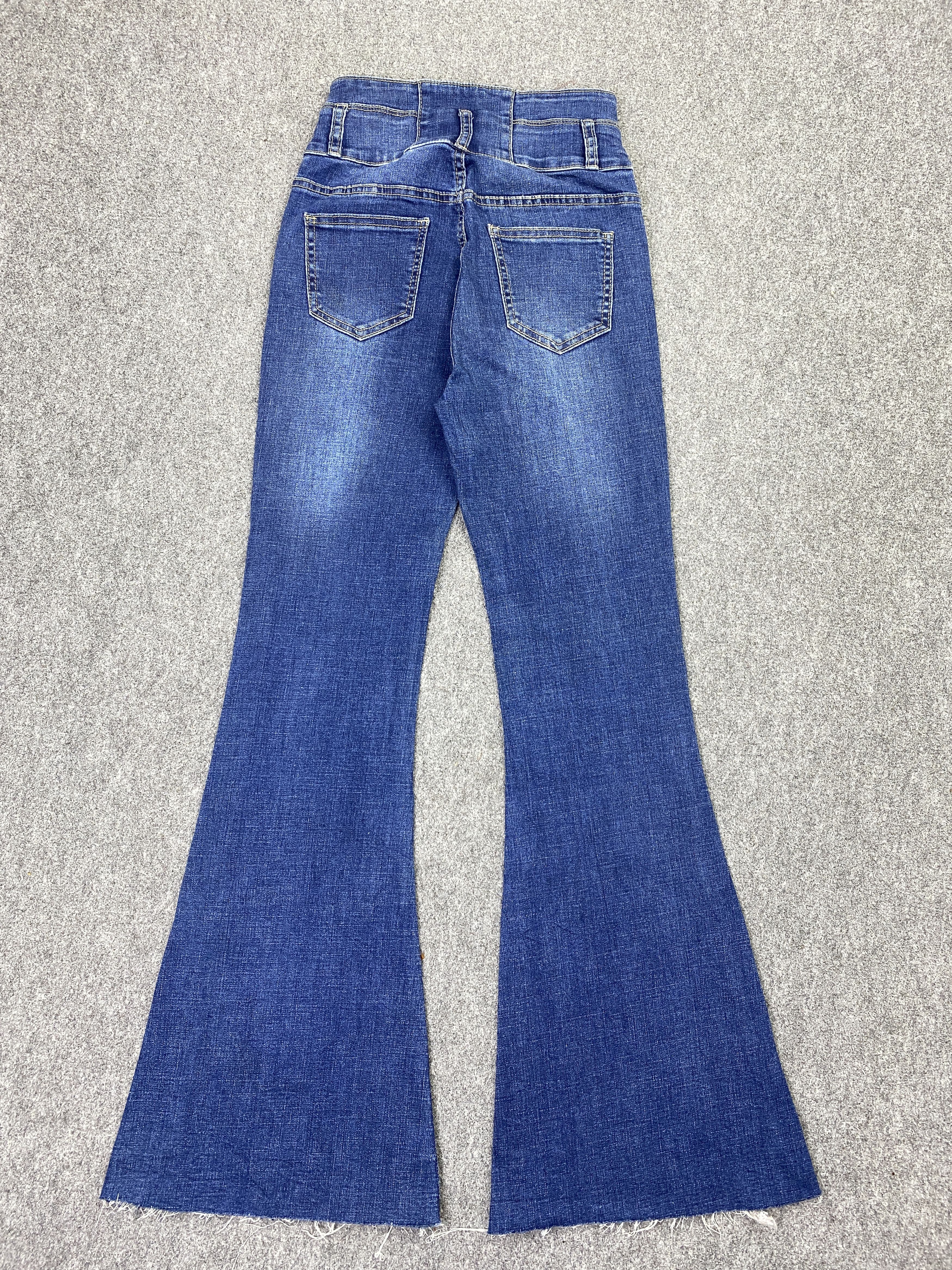 Japanese Brand Vintage Japanese Brand Flared Bootcut Jeans DP2868 Size US 26 / EU 42 - 3 Thumbnail