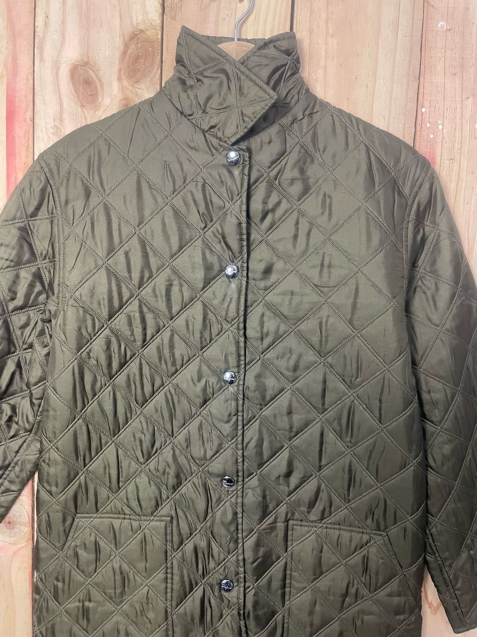 Designer × Salvatore Ferragamo × Vintage Vintage 1990s Salvatore Feragamo Quilted Jacket Size US S / EU 44-46 / 1 - 3 Thumbnail