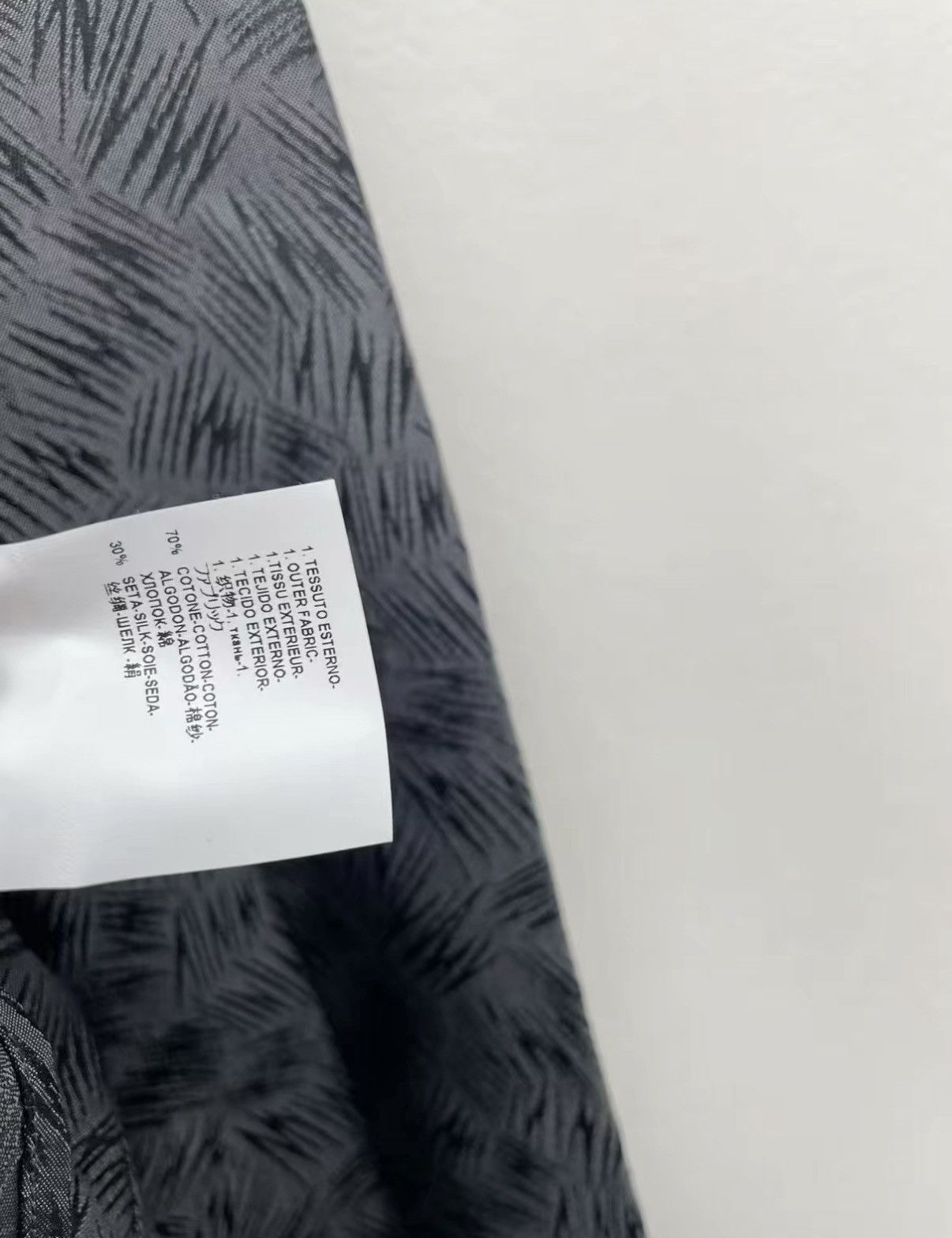 Versace VERSACE Mainline Jacquard Silk Blend Long Sleeve Shirt J30 Size US XXS / EU 40 - 7 Thumbnail