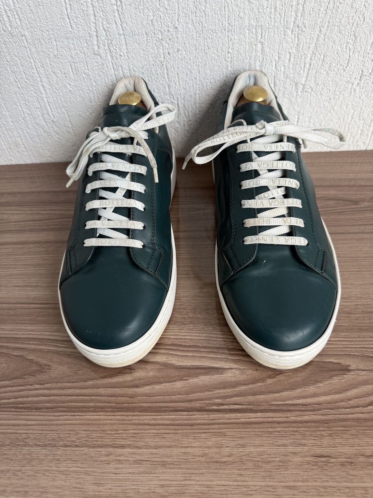 Bottega Veneta Jade green🟢 bolt sneakers Size US 11 / EU 44 - 4 Thumbnail