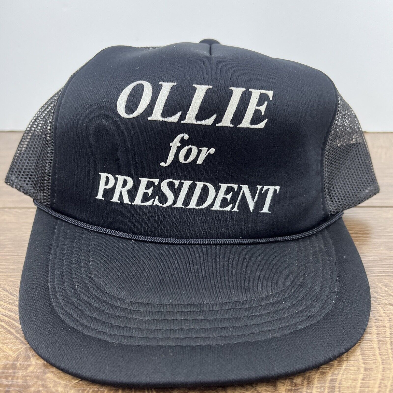 Other Ollie For President Hat Ollie Black Hat Snapback Adjustable Size ONE SIZE - 5 Thumbnail