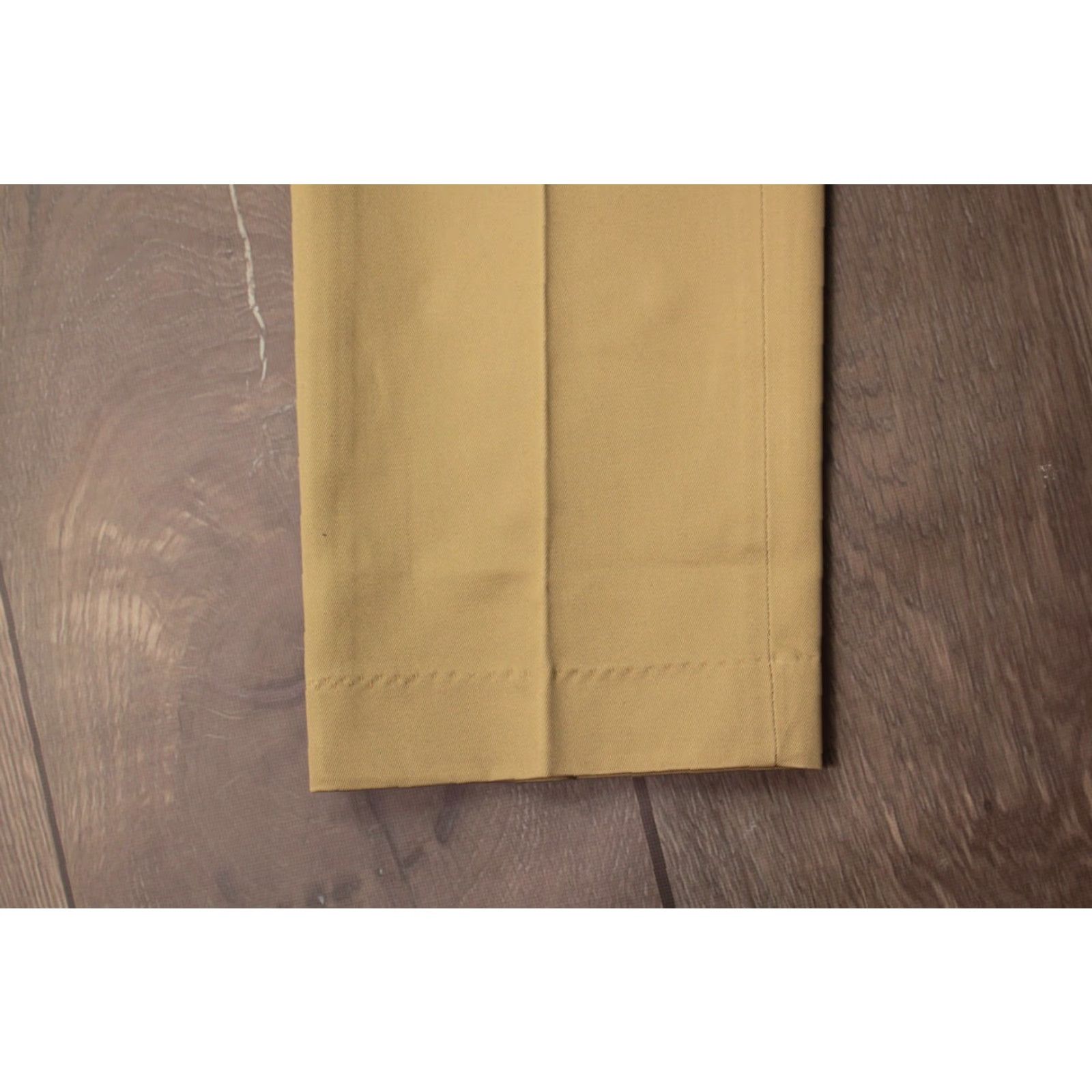 Vintage VINTAGE Mens Stephens Western Slacks 28x34 Dark Khaki 1960s Flare Leg Cotton Size US 28 / EU 44 - 7 Thumbnail