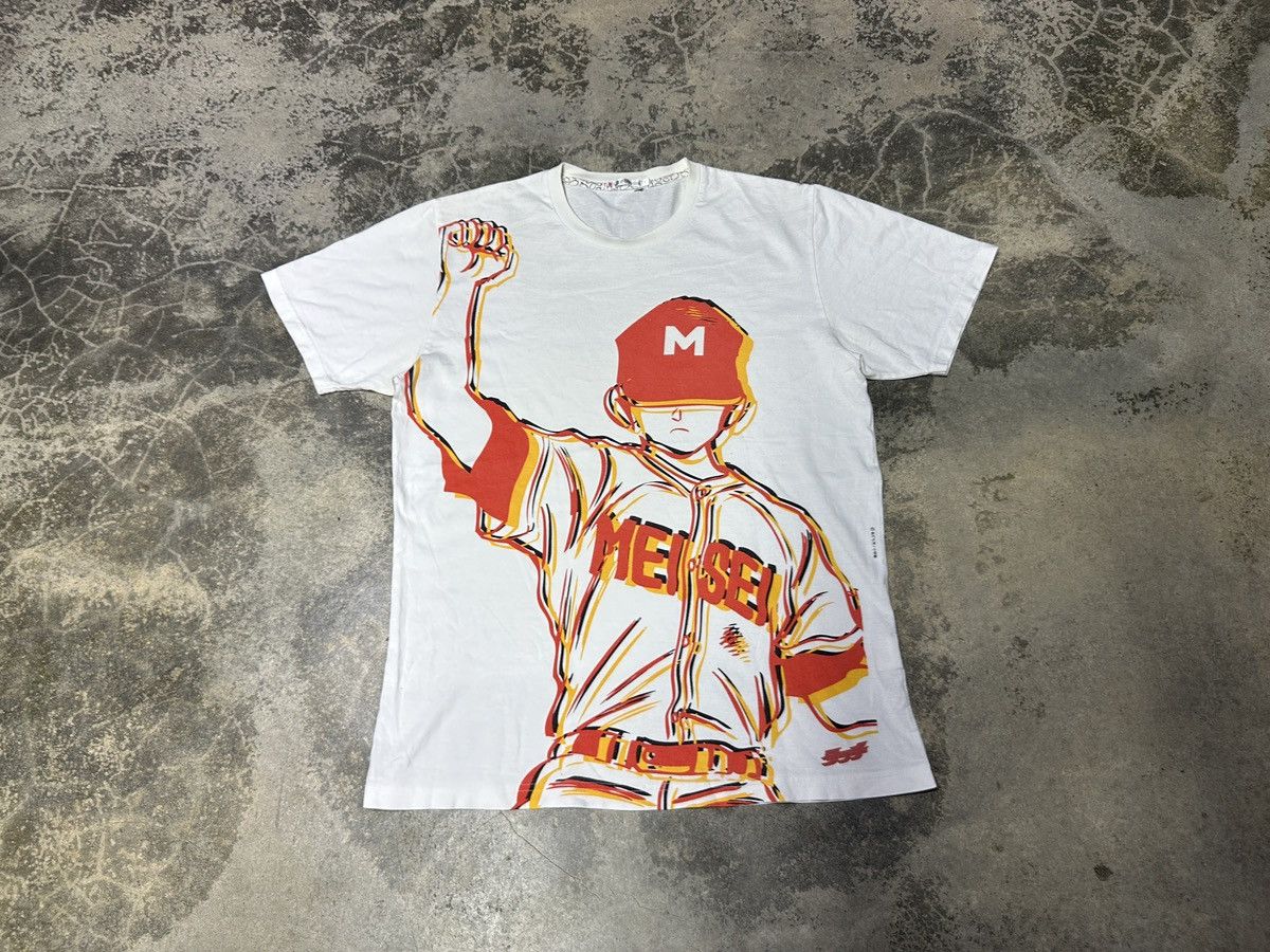 Anime × Japanese Brand × Uniqlo Rare🔥 Japanese Anime Touch Meisei Baseball Tshirt Size US L / EU 52-54 / 3 - 1 Thumbnail