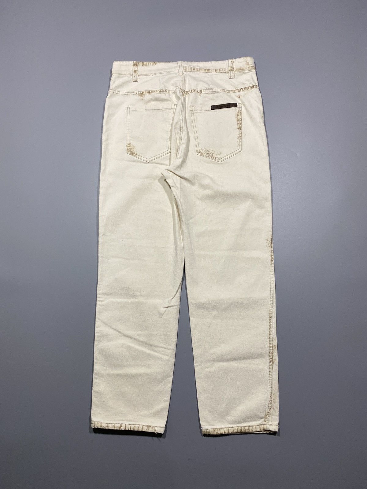 Brunello Cucinelli Dirty White Jeans Size US 32 / EU 48 - 7 Thumbnail